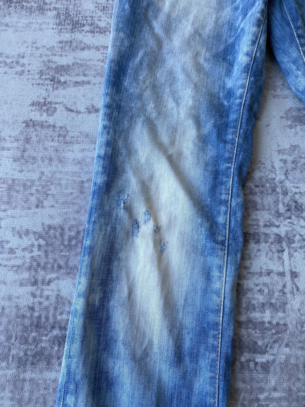 Dsquared2 Dsquared2 Bleached Distressed Jeans Size 30" / US 8 / IT 44 - 5 Thumbnail