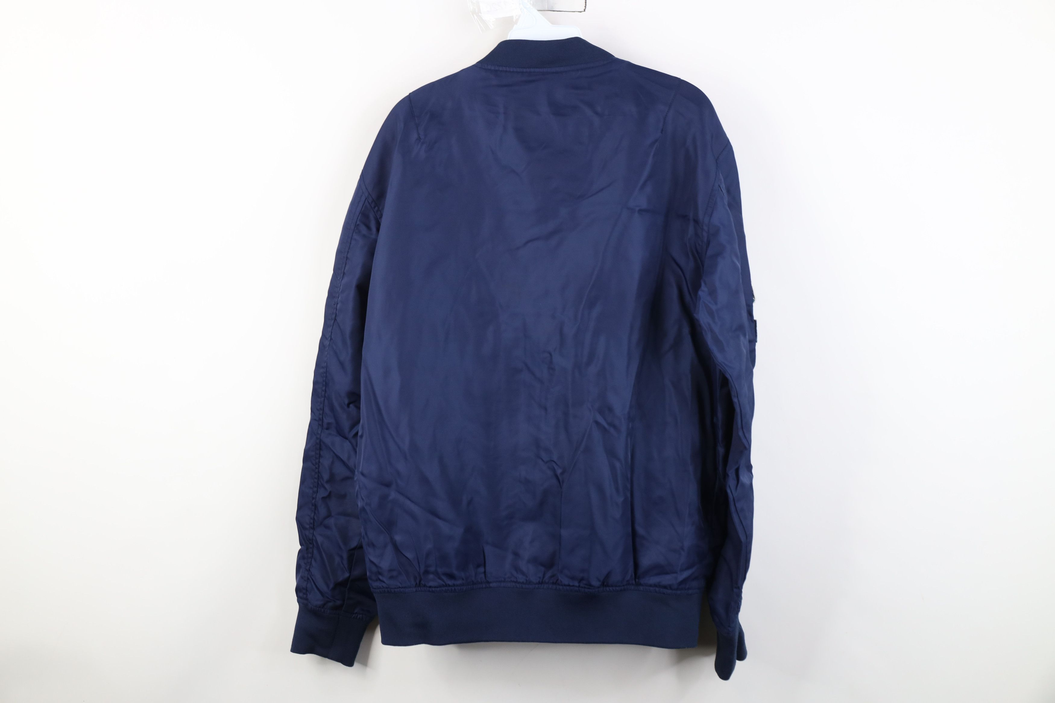 Vintage Vintage 90s Streetwear Military Style Flight Bomber Jacket Size US L / EU 52-54 / 3 - 13 Thumbnail