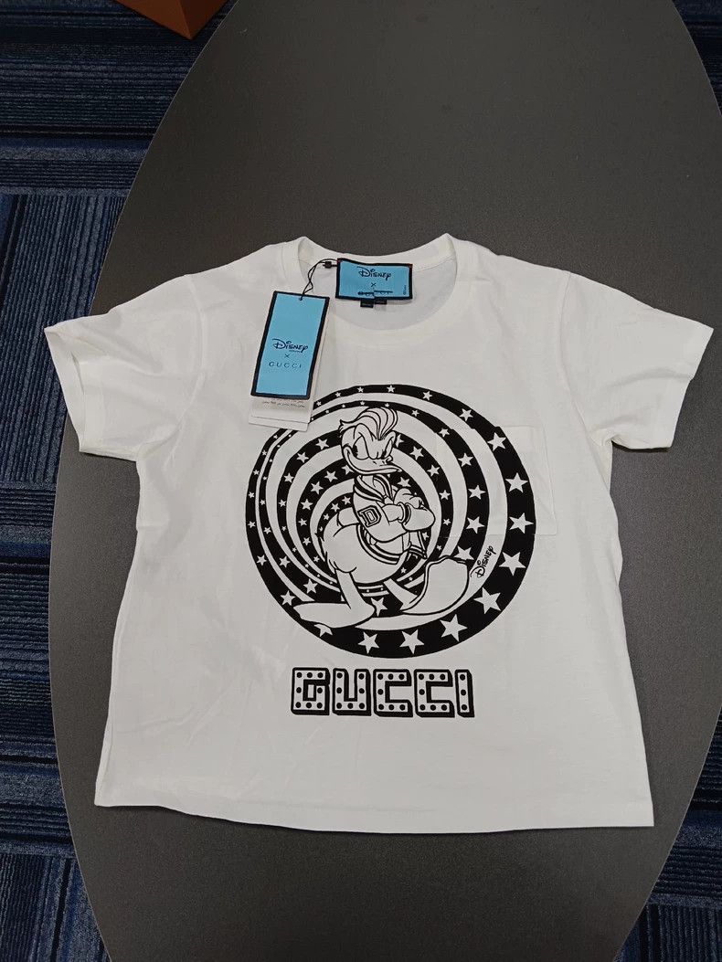 Gucci Gucci Co-branded Disney Donald Duck patterned T-shirt 2504- Size US XXS / EU 40 - 1 Thumbnail