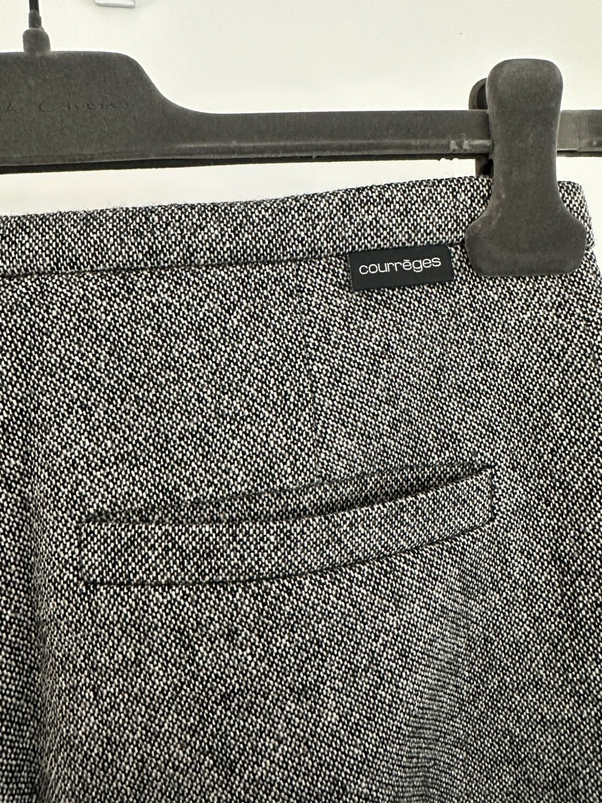 Courreges Courrèges Wool Caviar Tailored Trouser Size US 30 / EU 46 - 3 Thumbnail