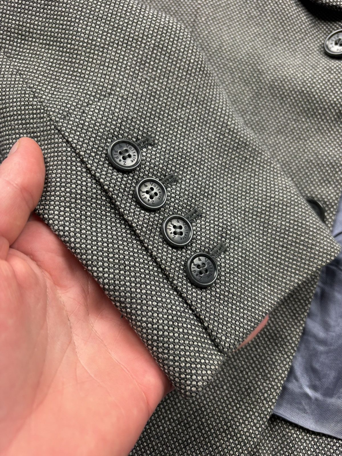 Zadig & Voltaire ZADIG&VOLTAIRE Vintage Viscose Blazer XS Woman Grey Luxury Size XS / US 0-2 / IT 36-38 - 12 Thumbnail