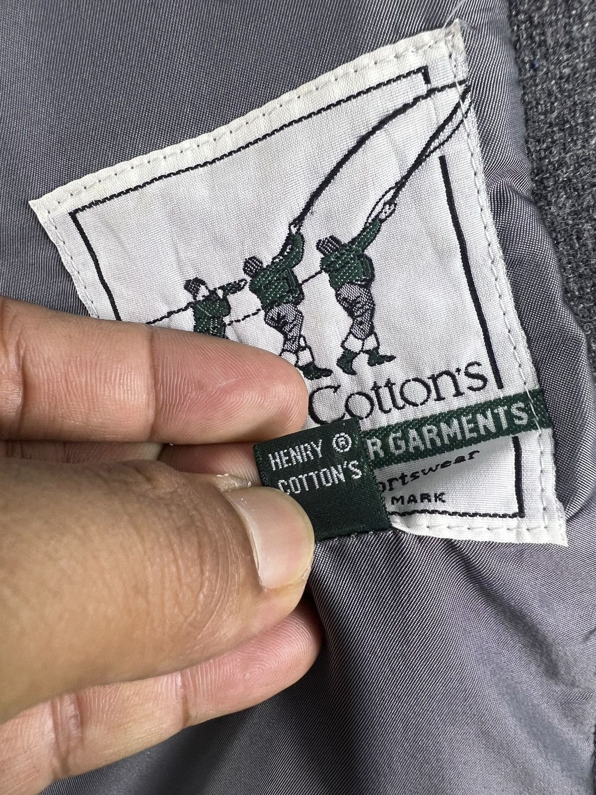 Henry Cotton's 🔥 OverCoat Henry Cottons Size US M / EU 48-50 / 2 - 8 Thumbnail