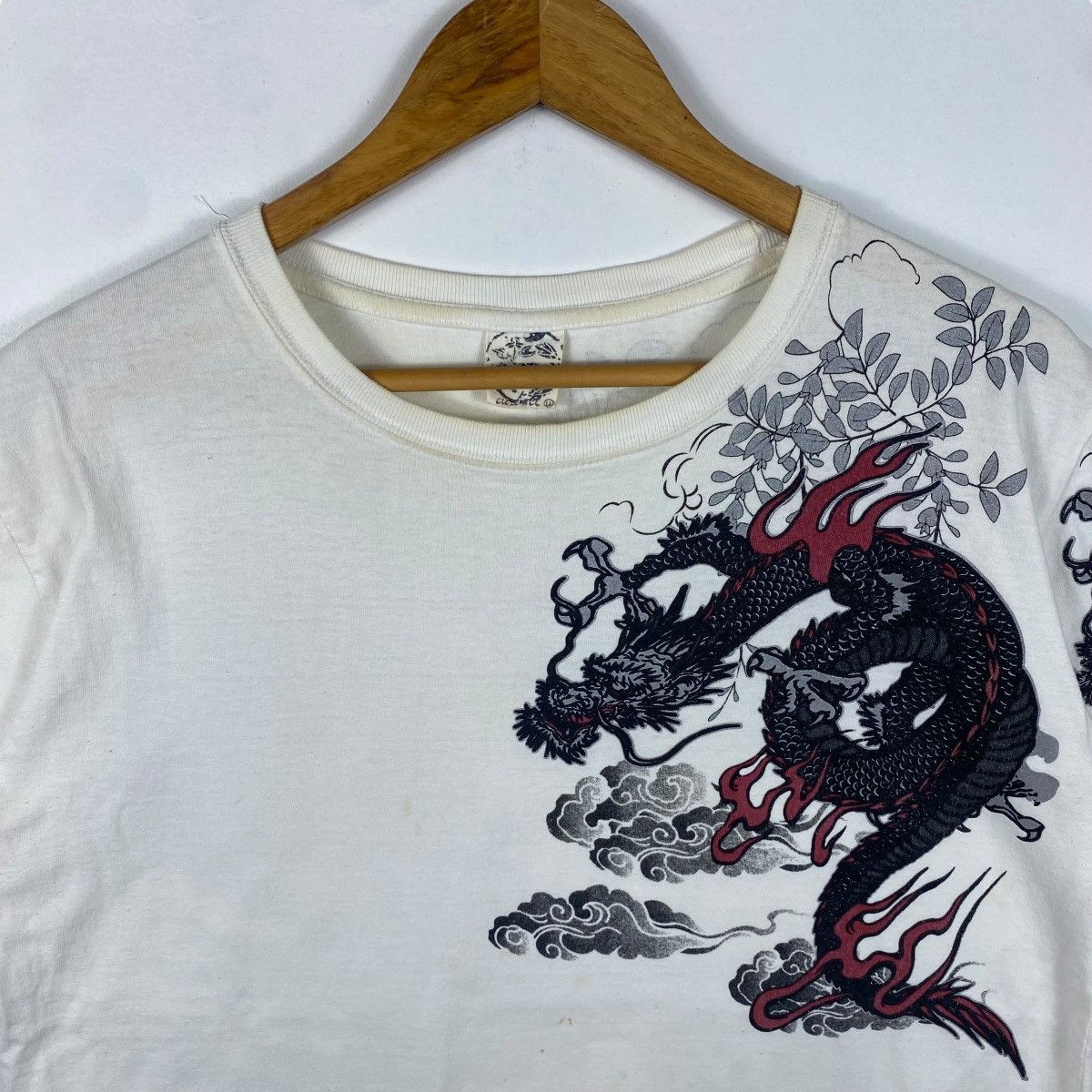 Japanese Brand Japanese Brand CURE ALL Dragon Creature Graphic Tee Shirt Size US L / EU 52-54 / 3 - 2 Thumbnail