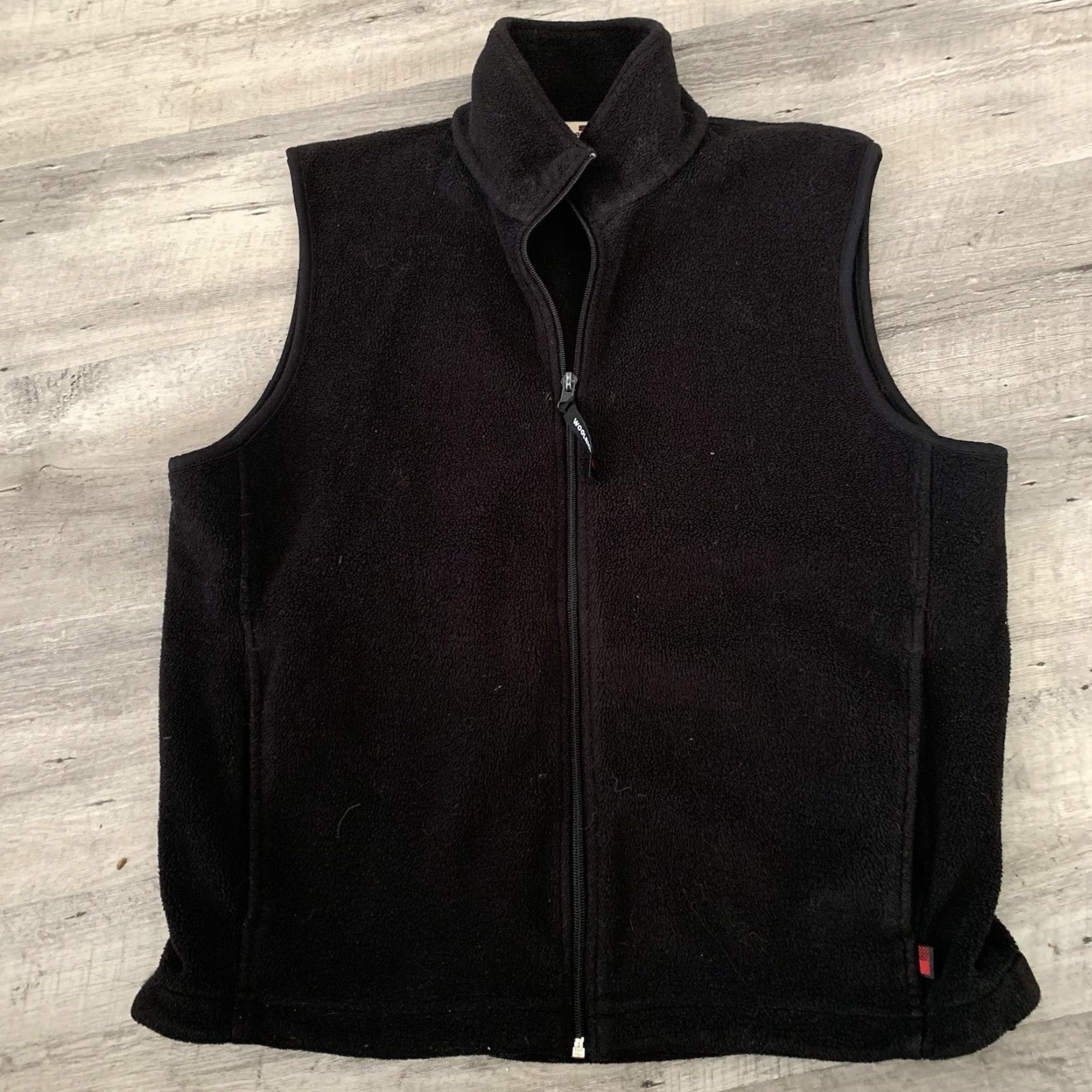 Vintage VINTAGE Woolrich Fleece Vest Mens M Black Full Zip Outdoors Hiking Vest Size US M / EU 48-50 / 2 - 6 Thumbnail