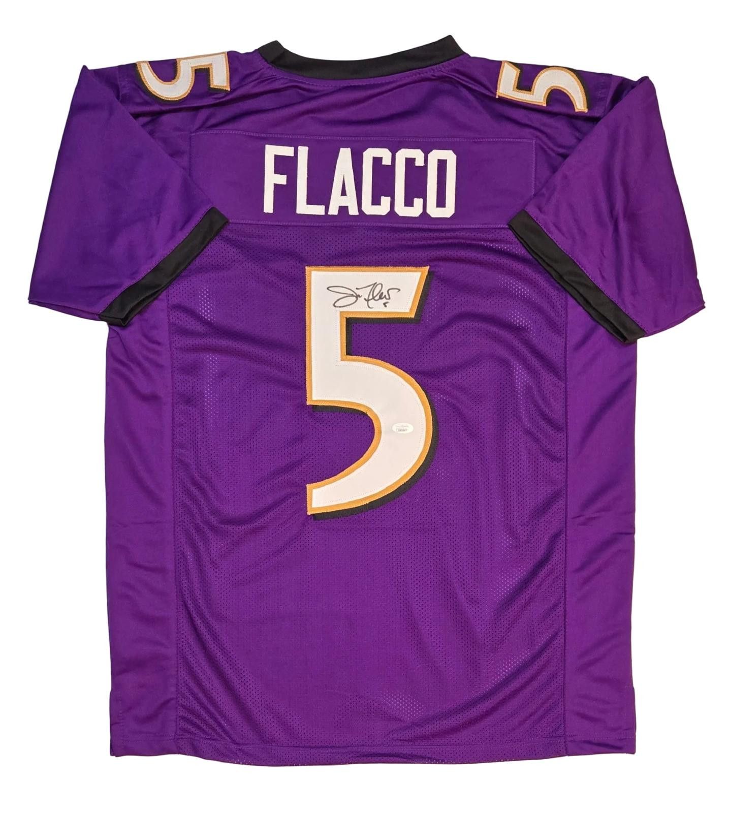 Other Joe Flacco Baltimore Ravens signed football jersey COA (XL) Size ONE SIZE - 2 Thumbnail