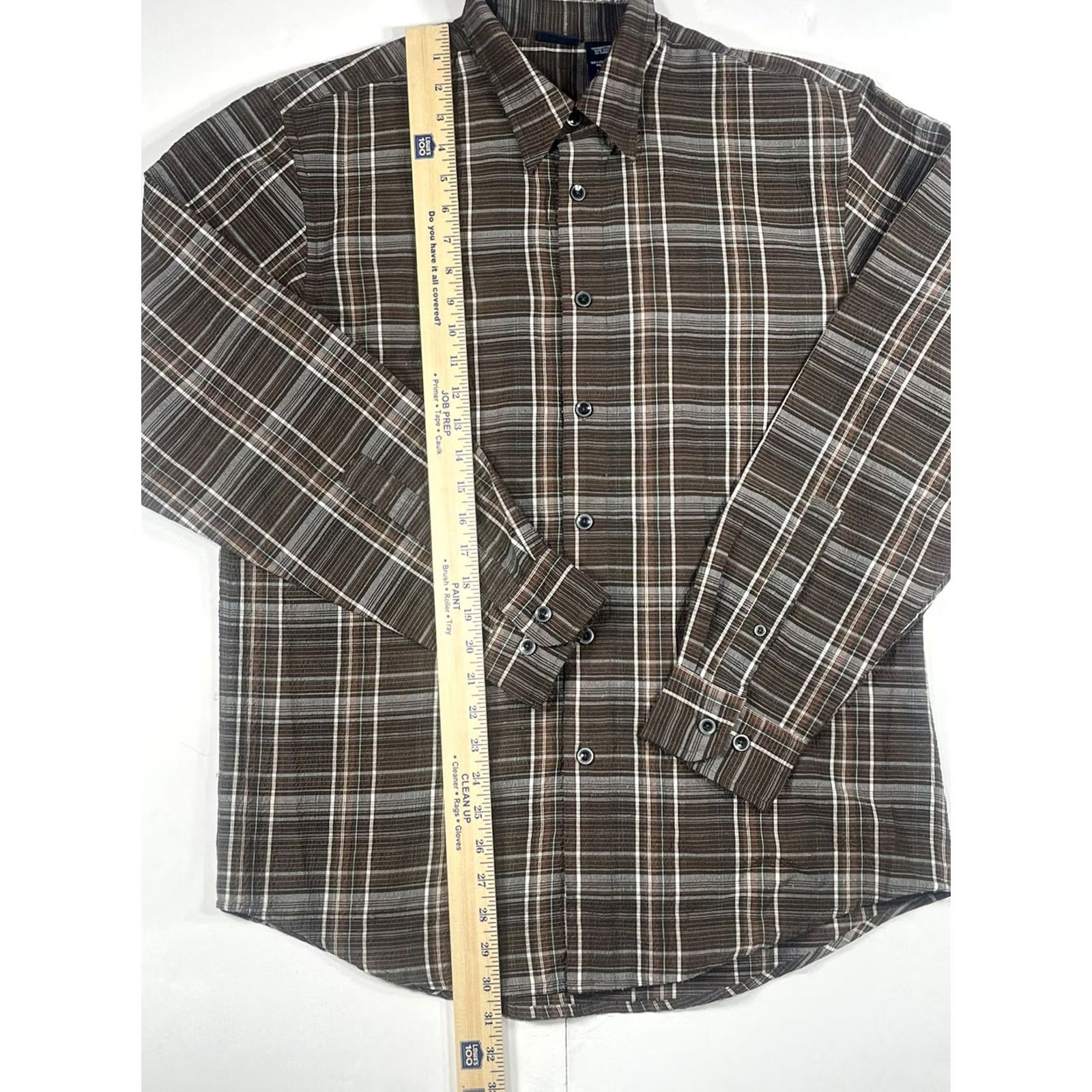 Basic Editions Basic Editions Plaid Long Sleeve Button Front Flannel Shirt Men’s M Multicolor Size US M / EU 48-50 / 2 - 4 Thumbnail