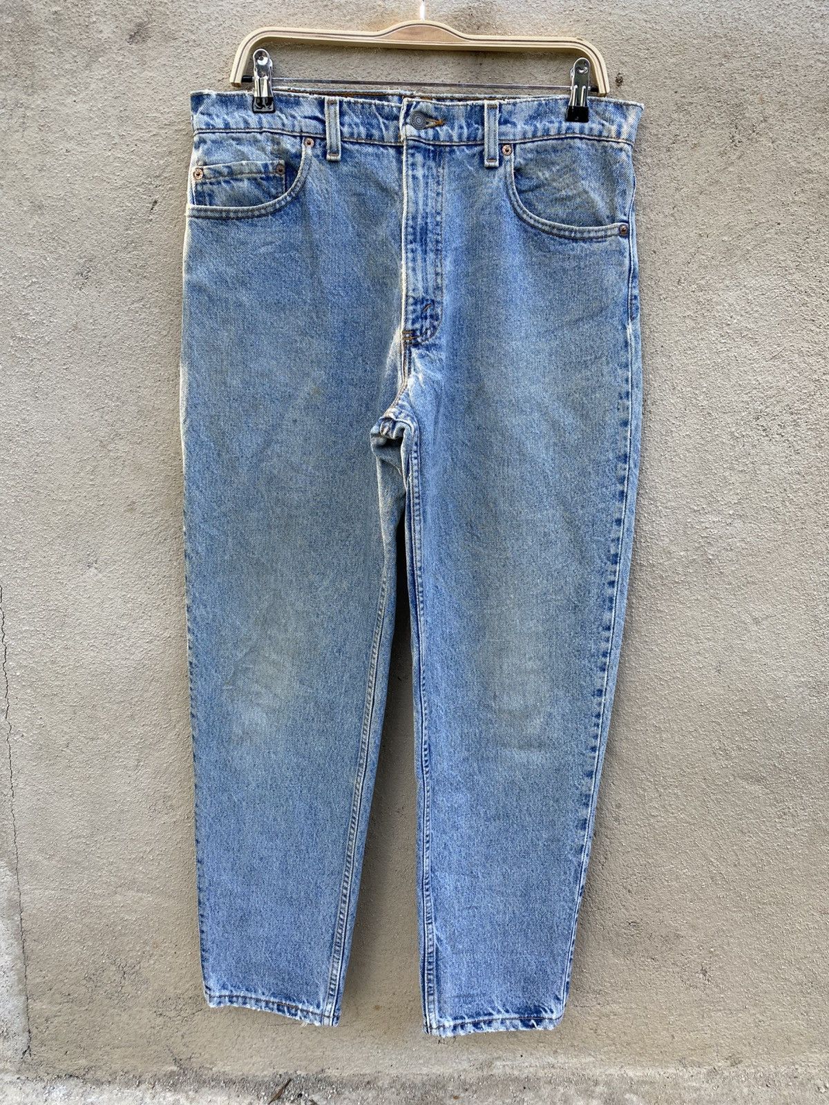 Levi's × Levi's Vintage Clothing × Vintage W35x30 vintage levi's 550 faded Size US 35 - 1 Thumbnail