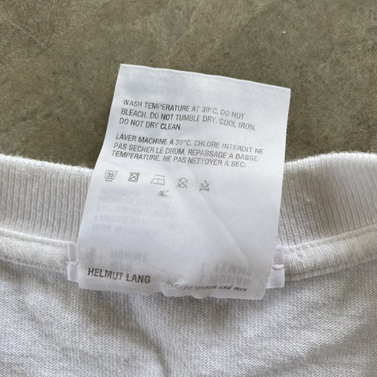 Helmut Lang HL Helmut Lang Logo T-Shirt Size US M / EU 48-50 / 2 - 7 Thumbnail