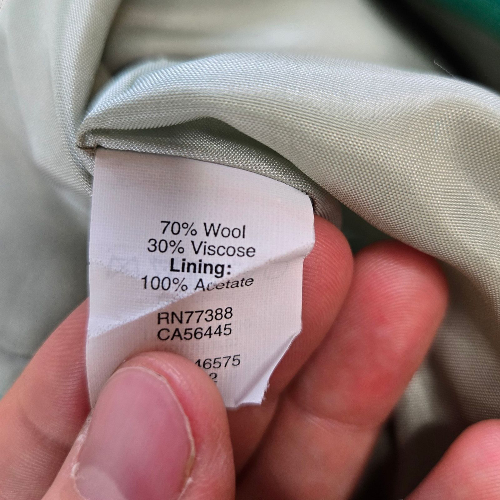 J.Crew J Crew Green Wool Blend Pencil Skirt Size 2 Size 26" / US 2 / IT 38 - 7 Thumbnail