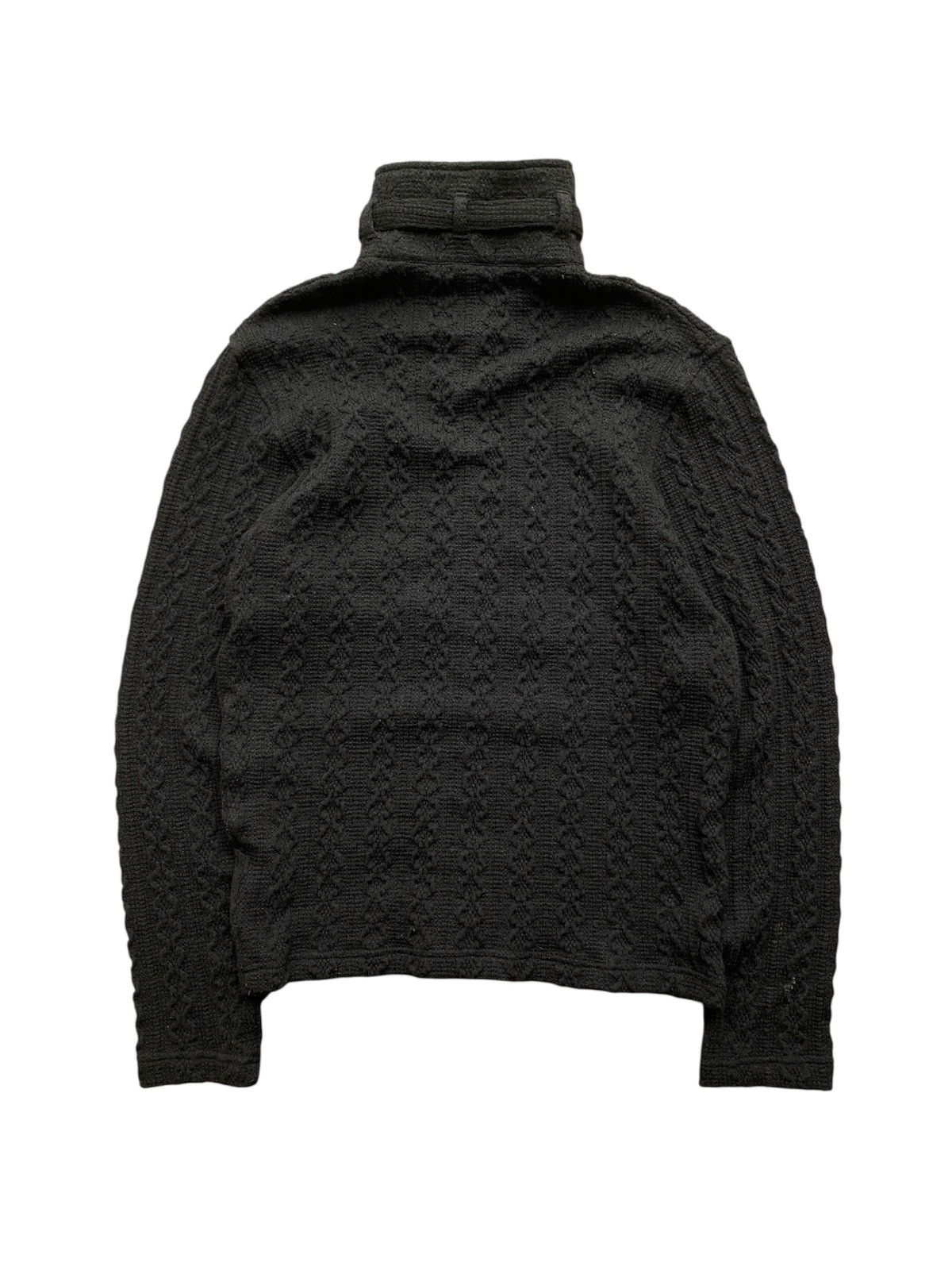 Tornado Mart 2000s Tornado Mart Buckled Collar Bondage Knitted Jacket Size US S / EU 44-46 / 1 - 3 Thumbnail