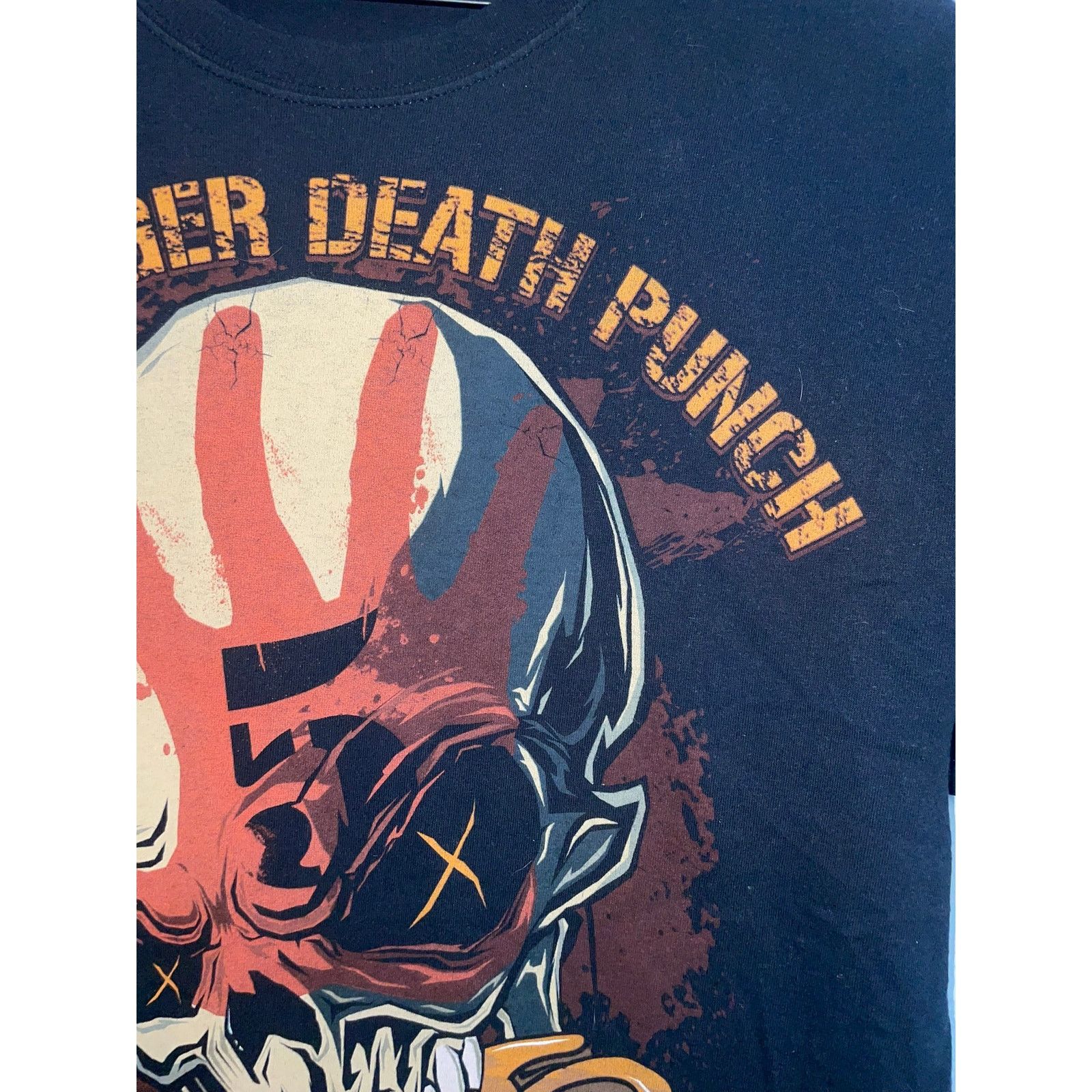 Hanes Five Finger Death Punch Shirt The Way Of The Fist Black Tee Size US L / EU 52-54 / 3 - 3 Thumbnail