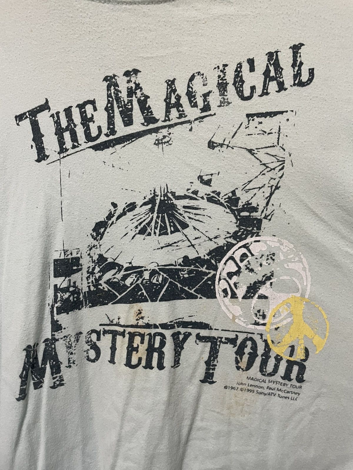 Band Tees × Vintage Rare The Beatles Magical Mystery Tour Vintage 1995 T-Shirt Size US L / EU 52-54 / 3 - 3 Thumbnail