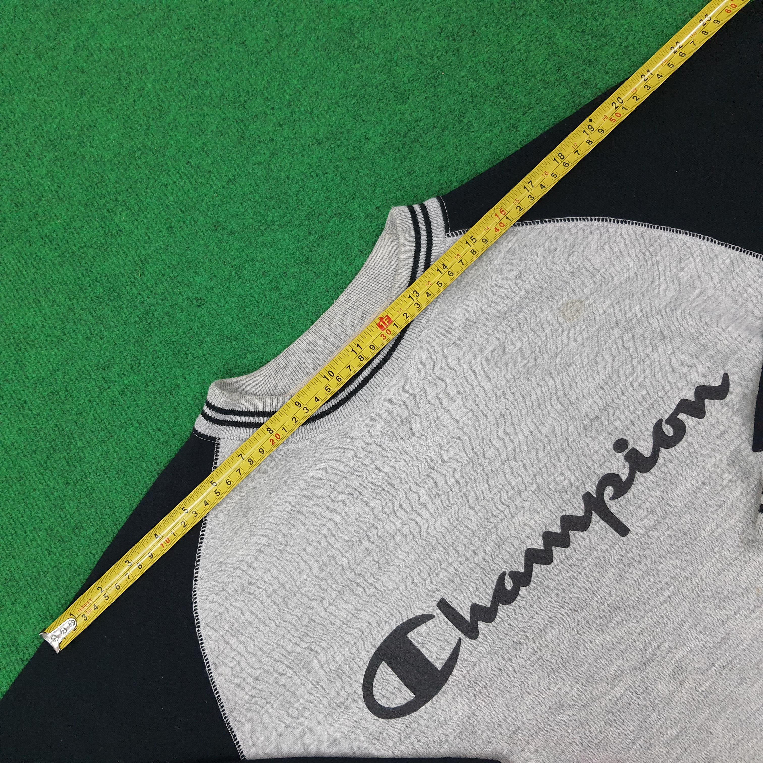 Champion × Vintage Vintage Champion USA Spell Out Raglan Sweatshirt C230N15 Size US M / EU 48-50 / 2 - 11 Thumbnail