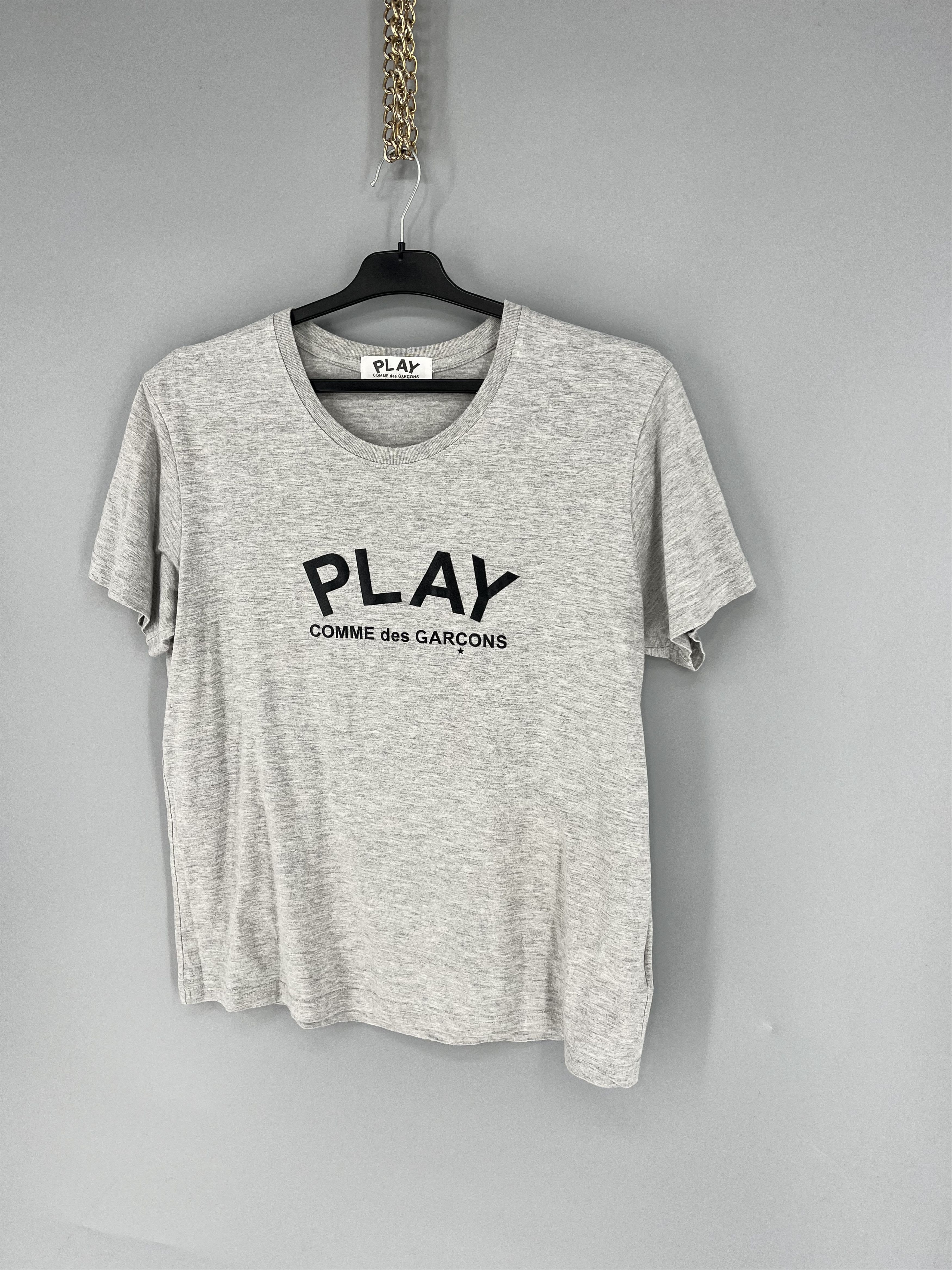 Comme des Garcons Vintage 90s Comme des Garcons Play Tee Big Logo Size US M / EU 48-50 / 2 - 3 Thumbnail