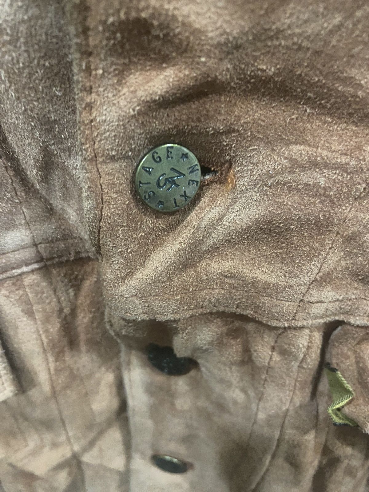 Leather × Vintage Next Stage Suede Leather Craft Jacket Size US M / EU 48-50 / 2 - 5 Thumbnail