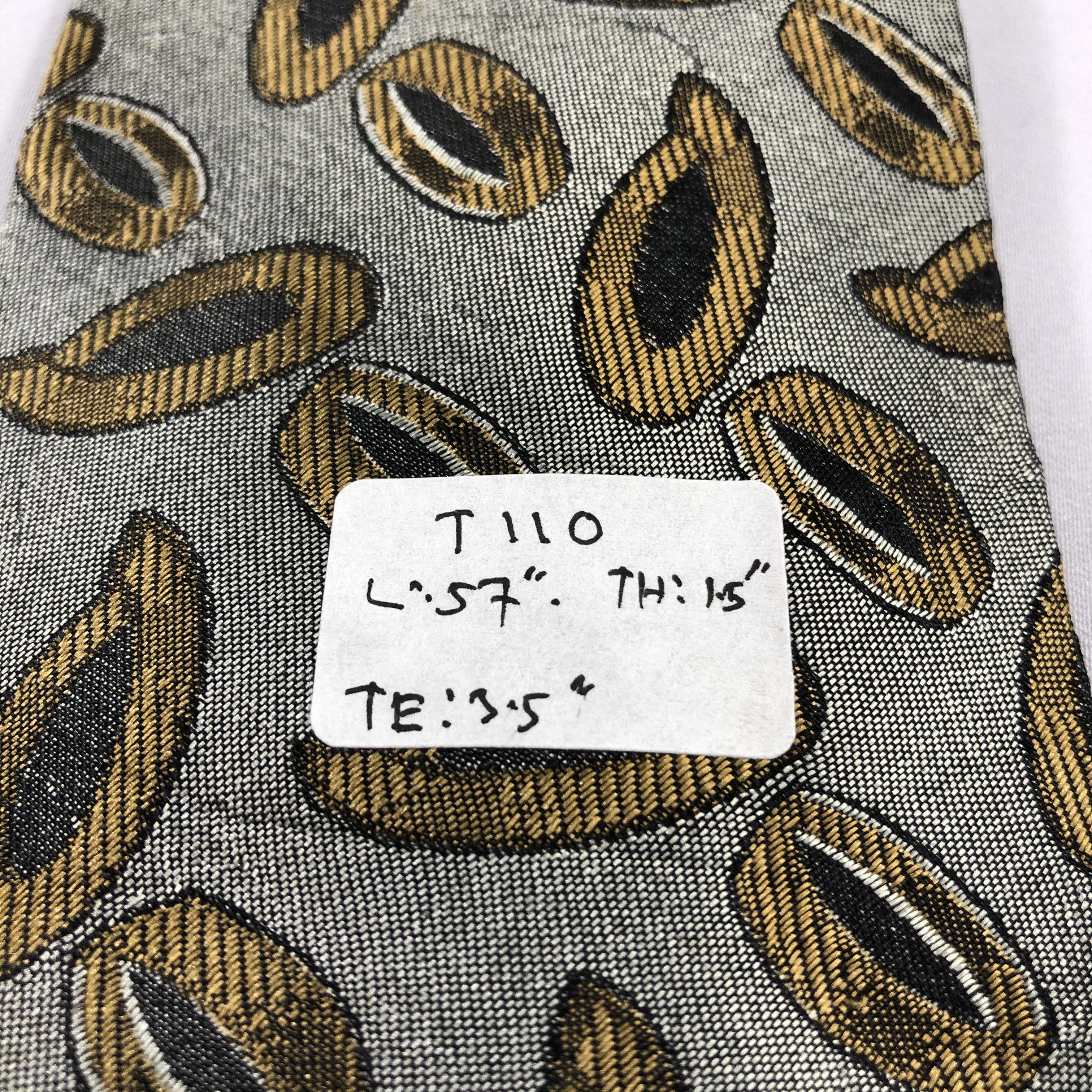 Emporio Armani × Vintage Emporio Armani Silk Neck Ties T110 Size ONE SIZE - 5 Thumbnail