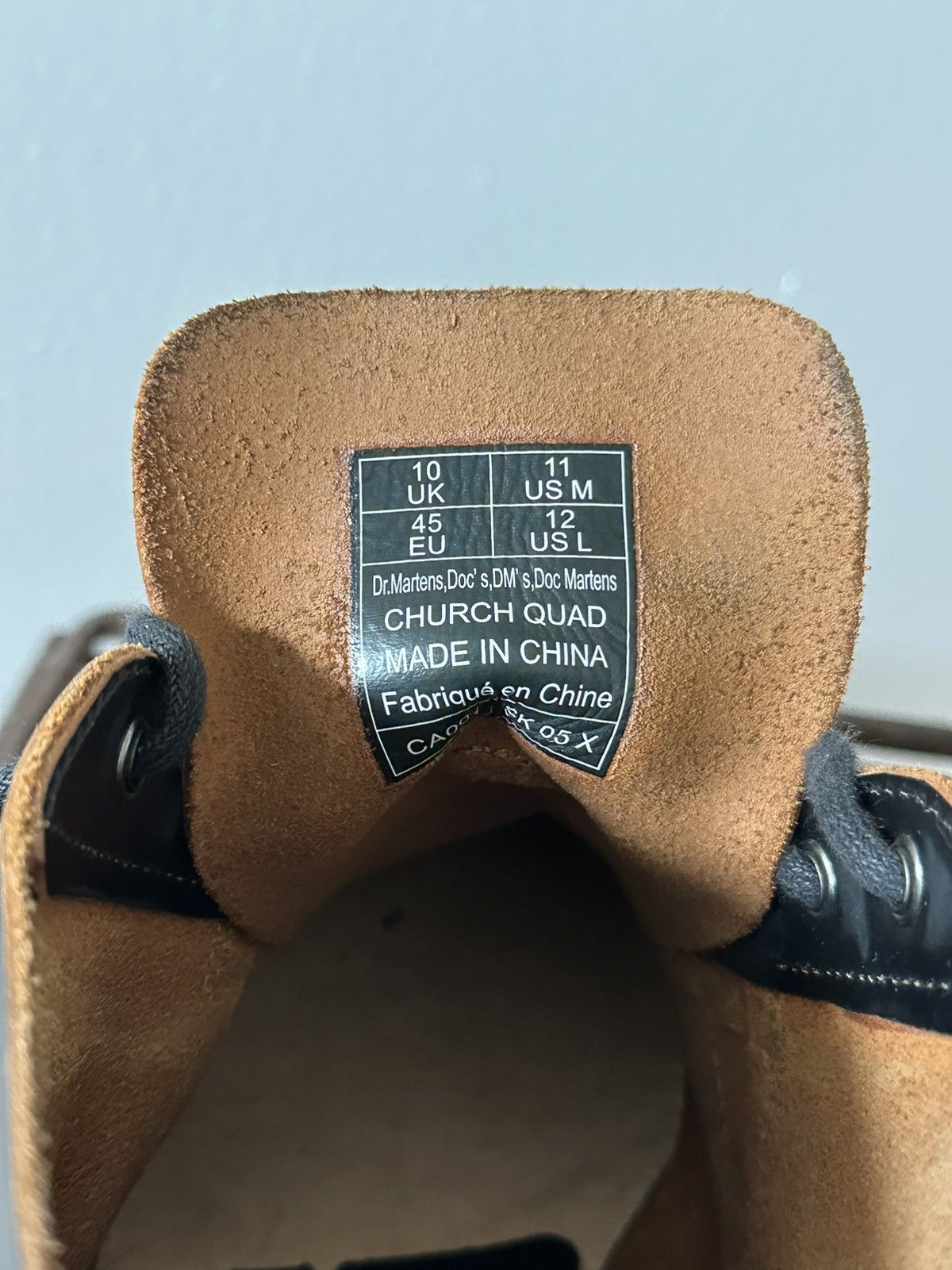 Dr. Martens Dr. Martens Church Quad Boot Size US 11 / EU 44 - 3 Thumbnail