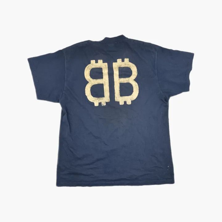 Balenciaga Balenciaga Balenciaga Crypto Letter Print TShirt -2507 Size US M / EU 48-50 / 2 - 1 Thumbnail