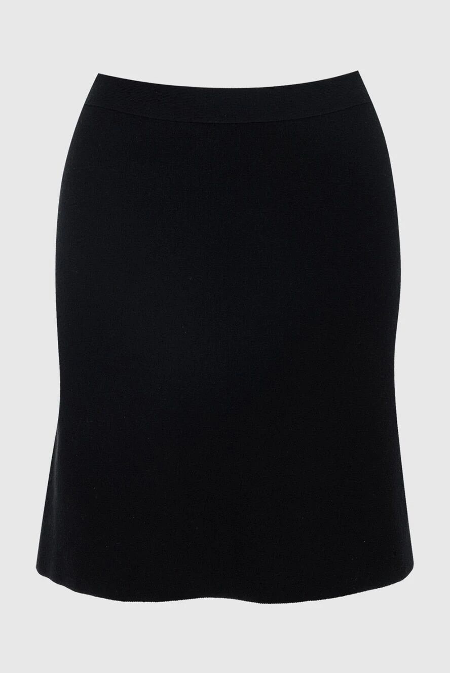 Bottega Veneta o1y0725 Mini Skirt in Black Size 28" / US 6 / IT 42 - 1 Thumbnail