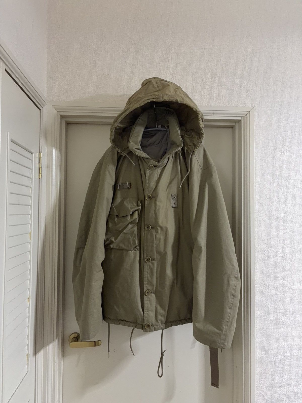 Helmut Lang HELMUT LANG AW99 Side Lace Bondage Flak Down Parka Size US S / EU 44-46 / 1 - 2 Thumbnail