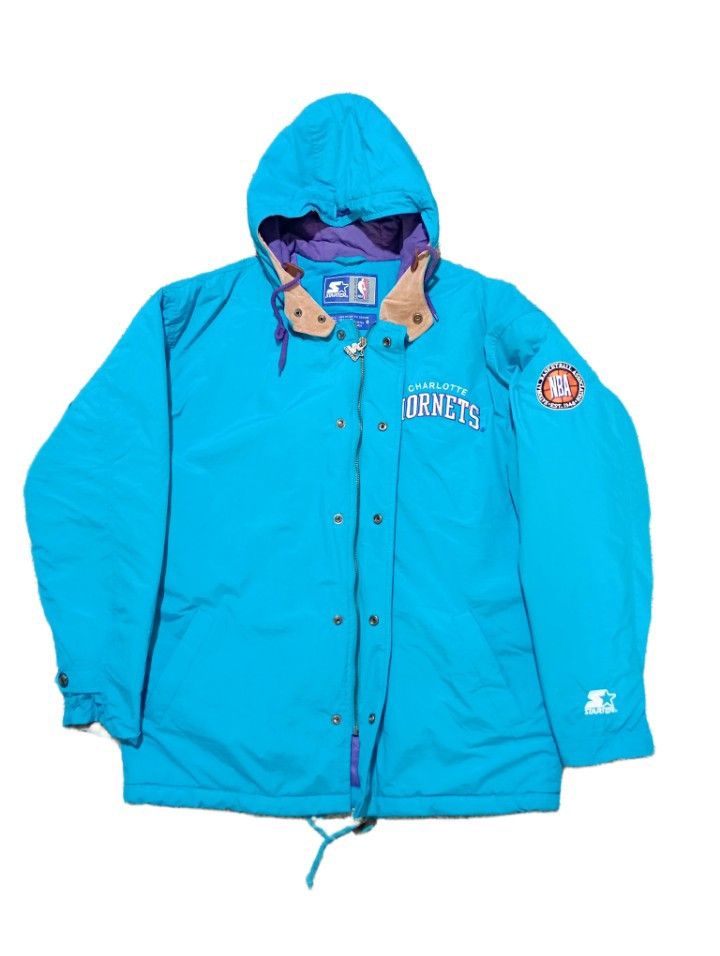 Starter Starter Jacket Charlotte Hornets NBA Retro Vintage HORNETS Size US M / EU 48-50 / 2 - 3 Thumbnail