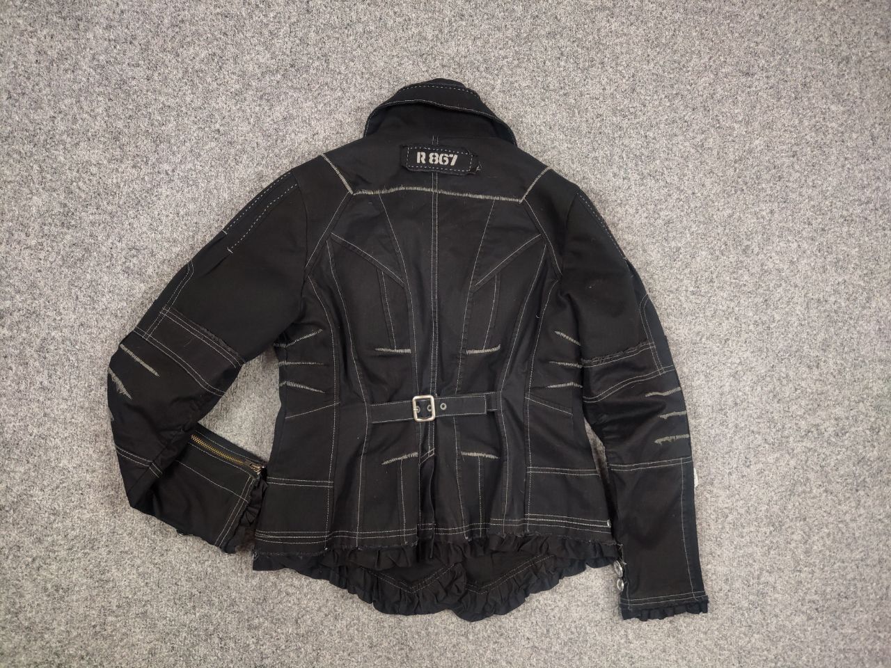 If Six Was Nine Vtg R867 Japan if six was nine Style Asymmetrical Jacket Size M / US 6-8 / IT 42-44 - 11 Thumbnail
