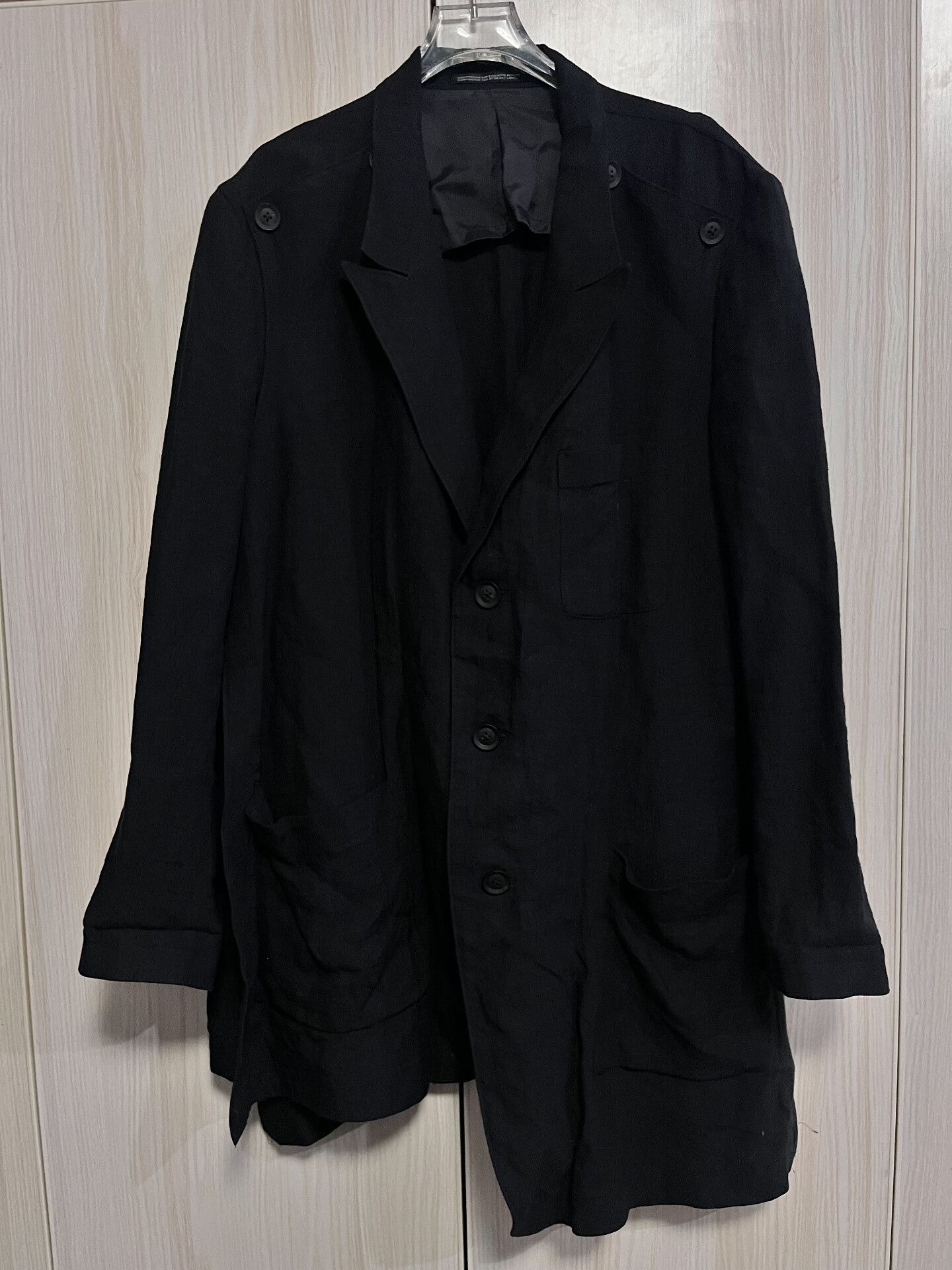 Yohji Yamamoto Yohji Yamamoto Homme Frayed Jacket Size US M / EU 48-50 / 2 - 1 Thumbnail