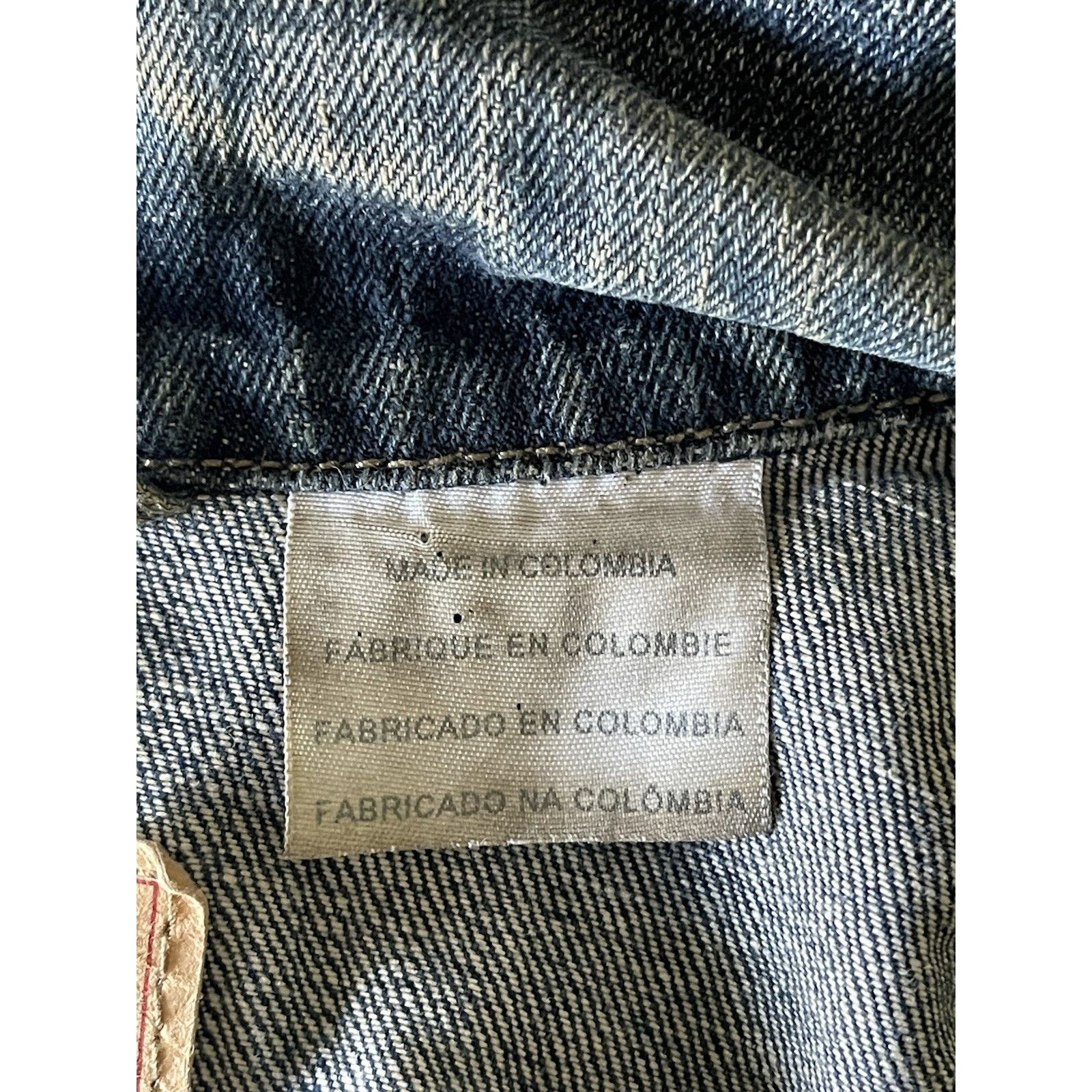 Levi's Levi Strauss Men’s Denim Trucker Biker Jacket Large Blue Size US L / EU 52-54 / 3 - 8 Thumbnail