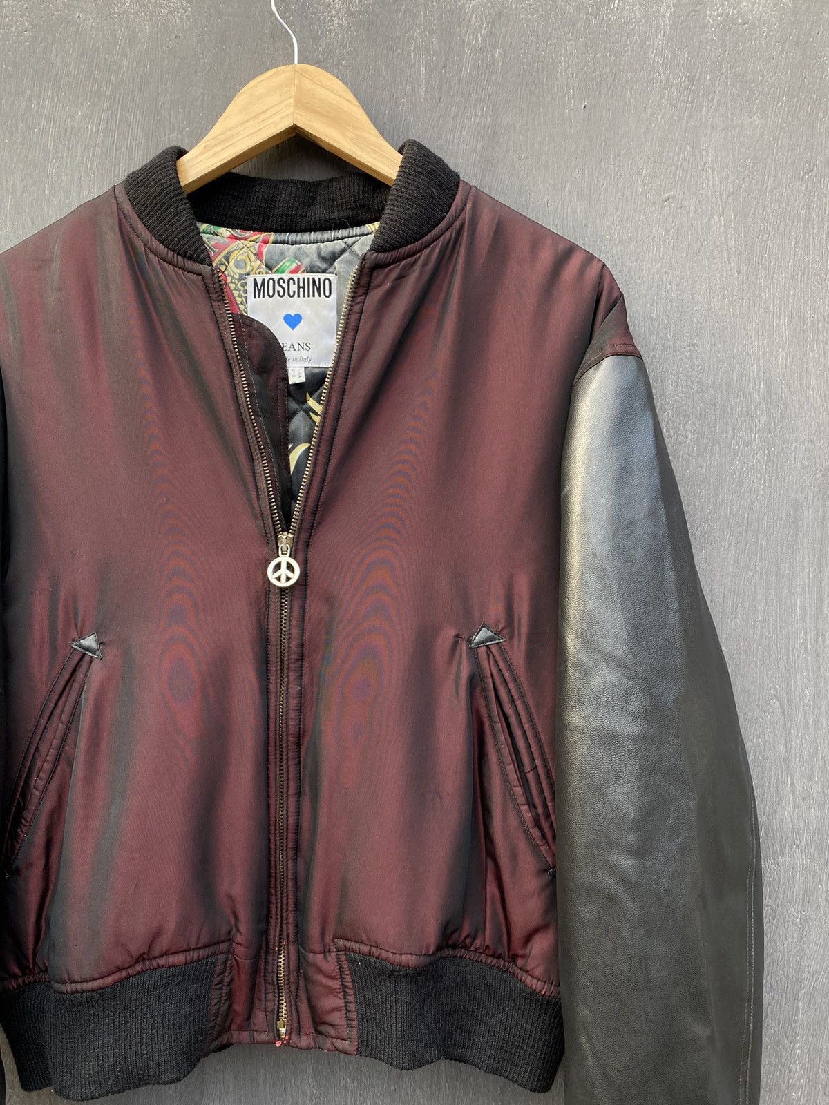 Moschino Moschino Jeans Vintage 80s Bomber jacket 42 made in italy Size M / US 6-8 / IT 42-44 - 2 Thumbnail