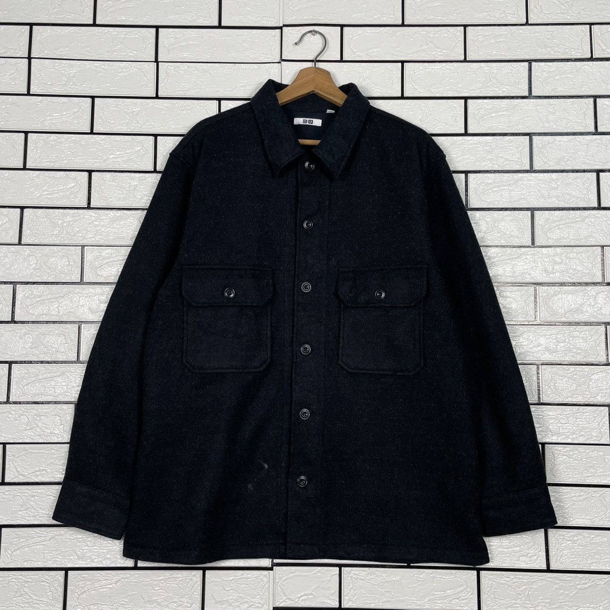 Lemaire × Uniqlo Uniqlo U Lemaire Black Jacket Size US L / EU 52-54 / 3 - 1 Thumbnail