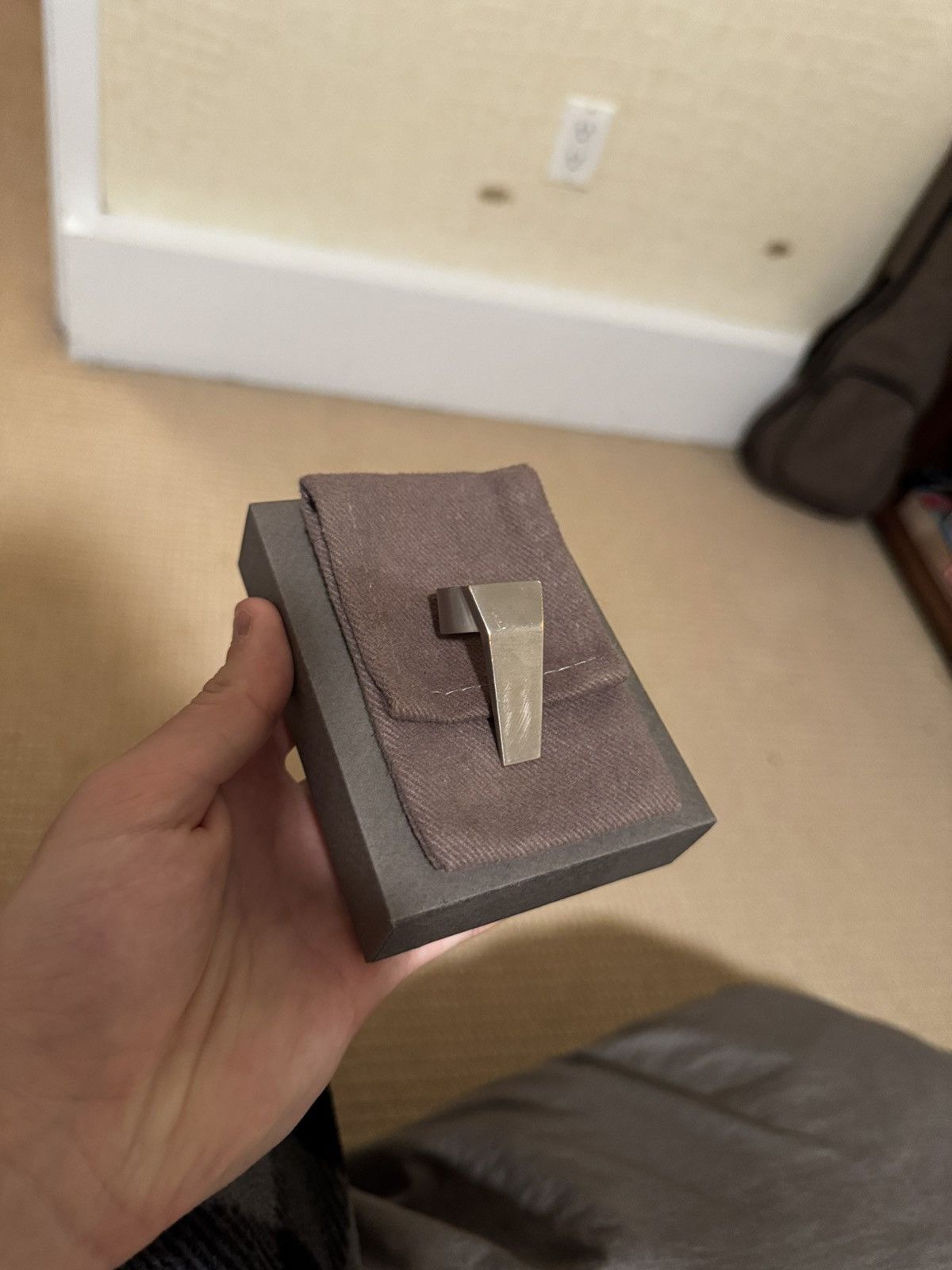 Rick Owens Rick Owens Open Trunk Ring | Grailed