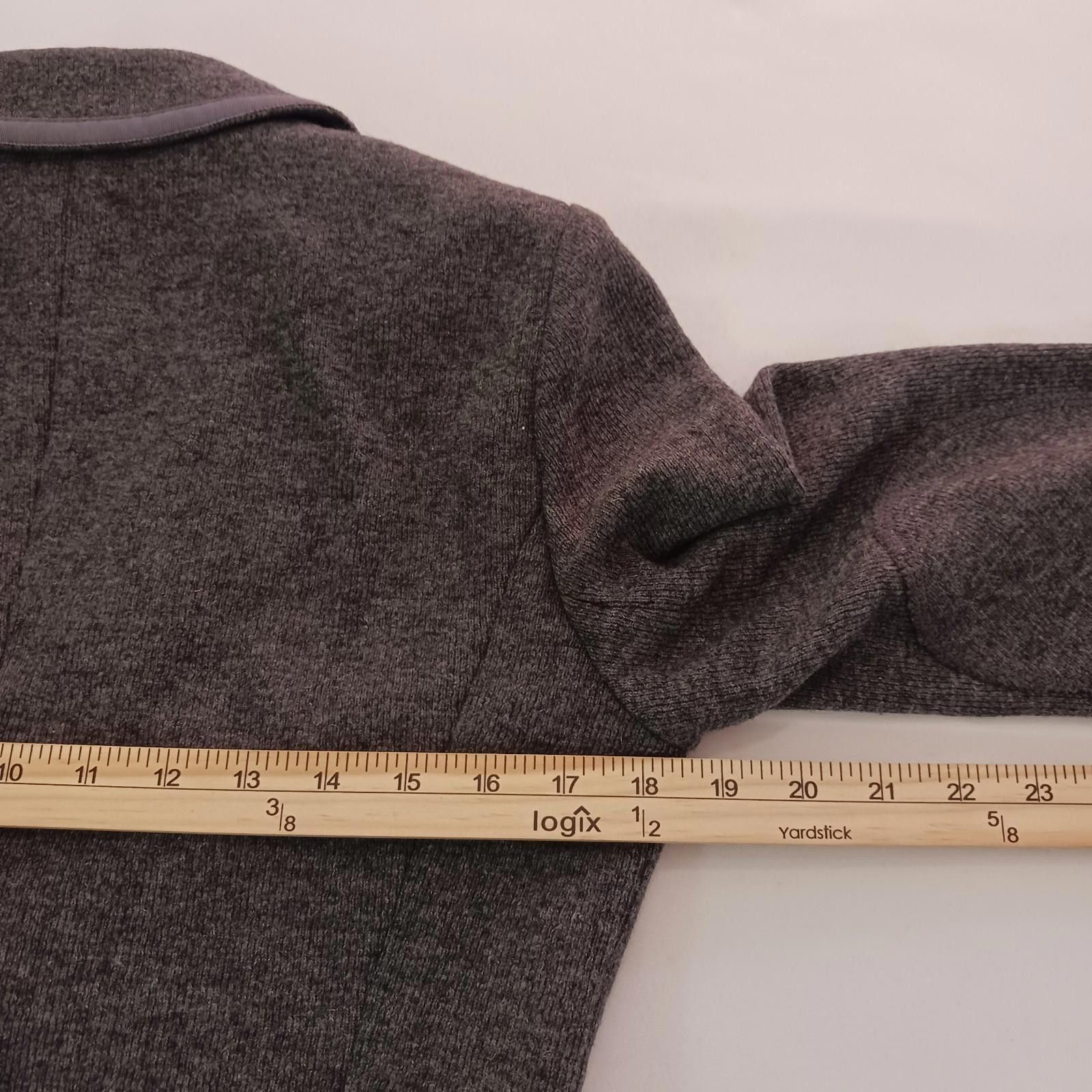 Banana Republic Banana Republic Italian Fabric Women's 6 Gray Wool Jacket Size M / US 6-8 / IT 42-44 - 5 Thumbnail