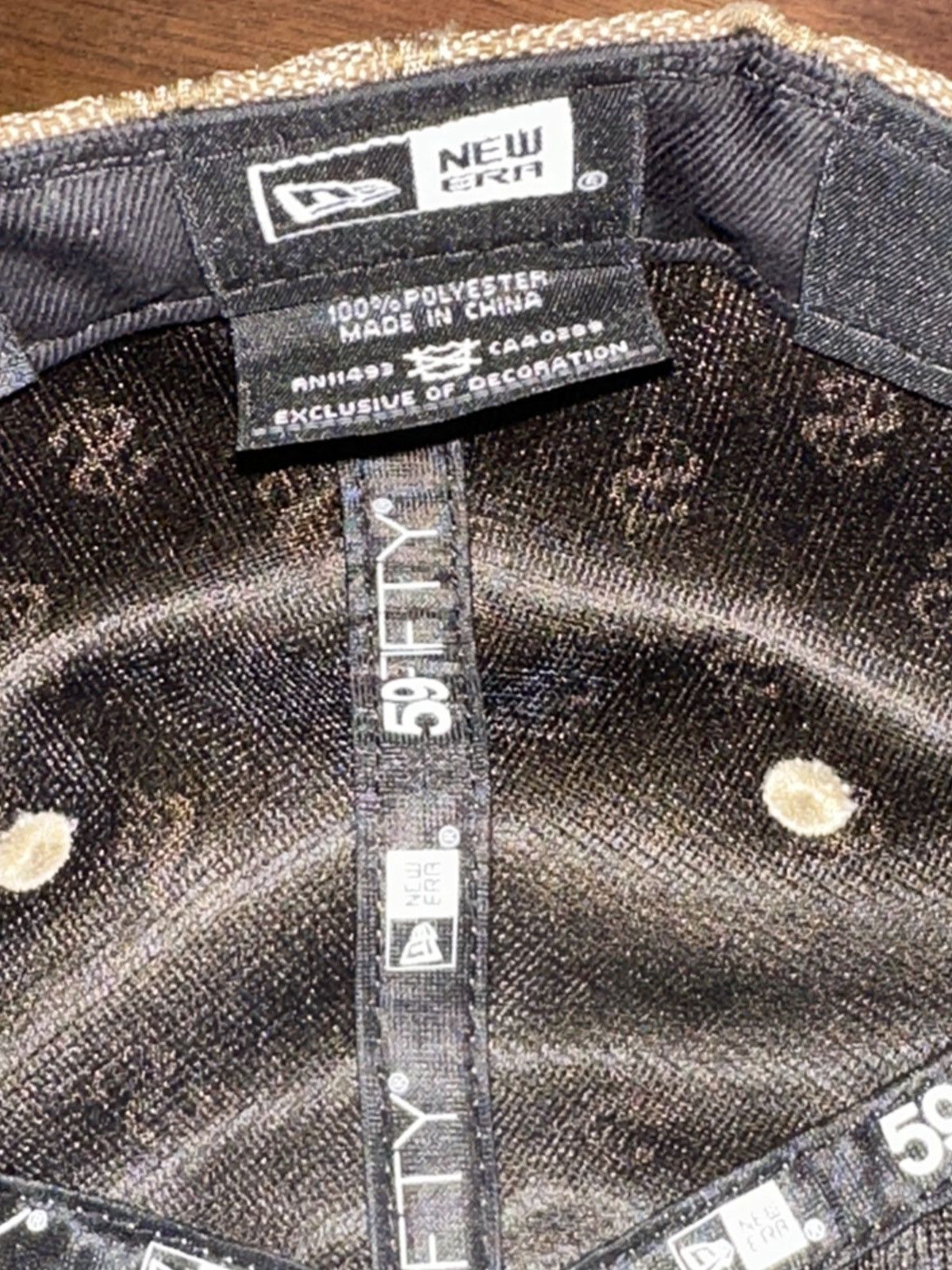 Supreme Supreme Monogram Box Logo New Era Brown Size ONE SIZE - 5 Thumbnail