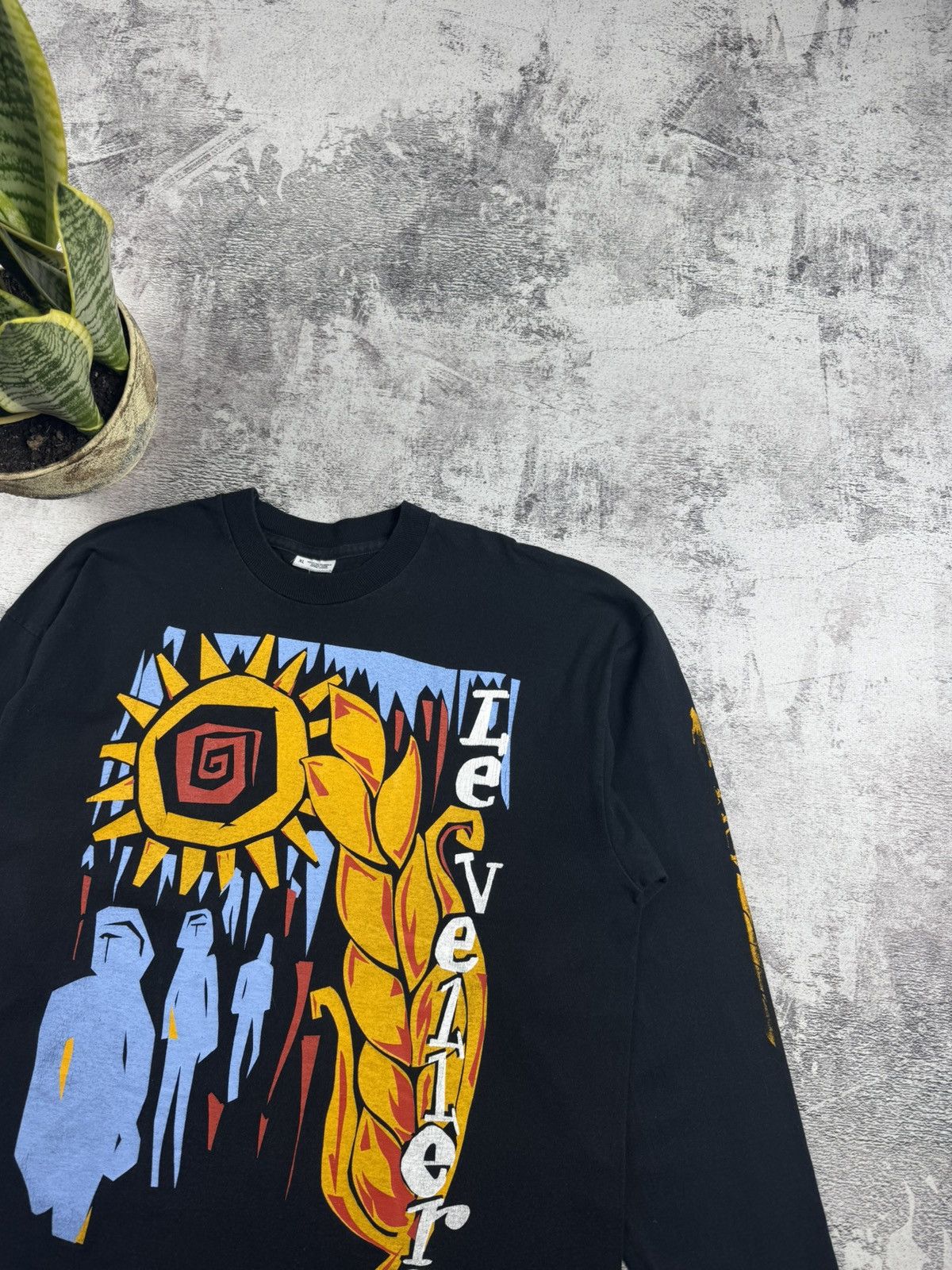 Band Tees LEVELLERS ROCK PUNK 90S LONGSLEEVE RAP HIP HOP T SHIRT TEE Size US XL / EU 56 / 4 - 7 Thumbnail
