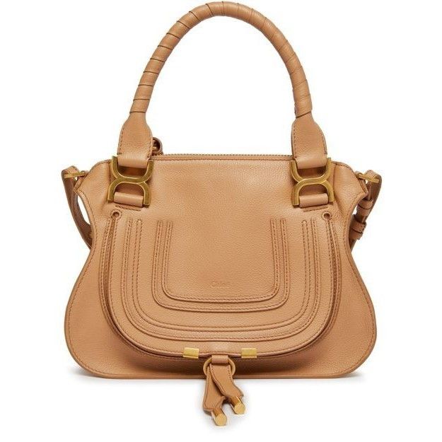 Chloe Chloe Small Hobo Light Tan Grained Leather Shoulder Bag New Size ONE SIZE - 1 Thumbnail