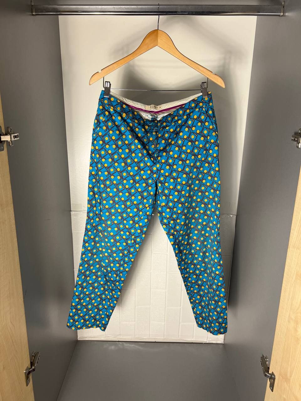 Etro VINTAGE ETRO MILANO ITALIAN DESIGNER CASUAL PANTS DELUX Size 30" / US 8 / IT 44 - 5 Thumbnail