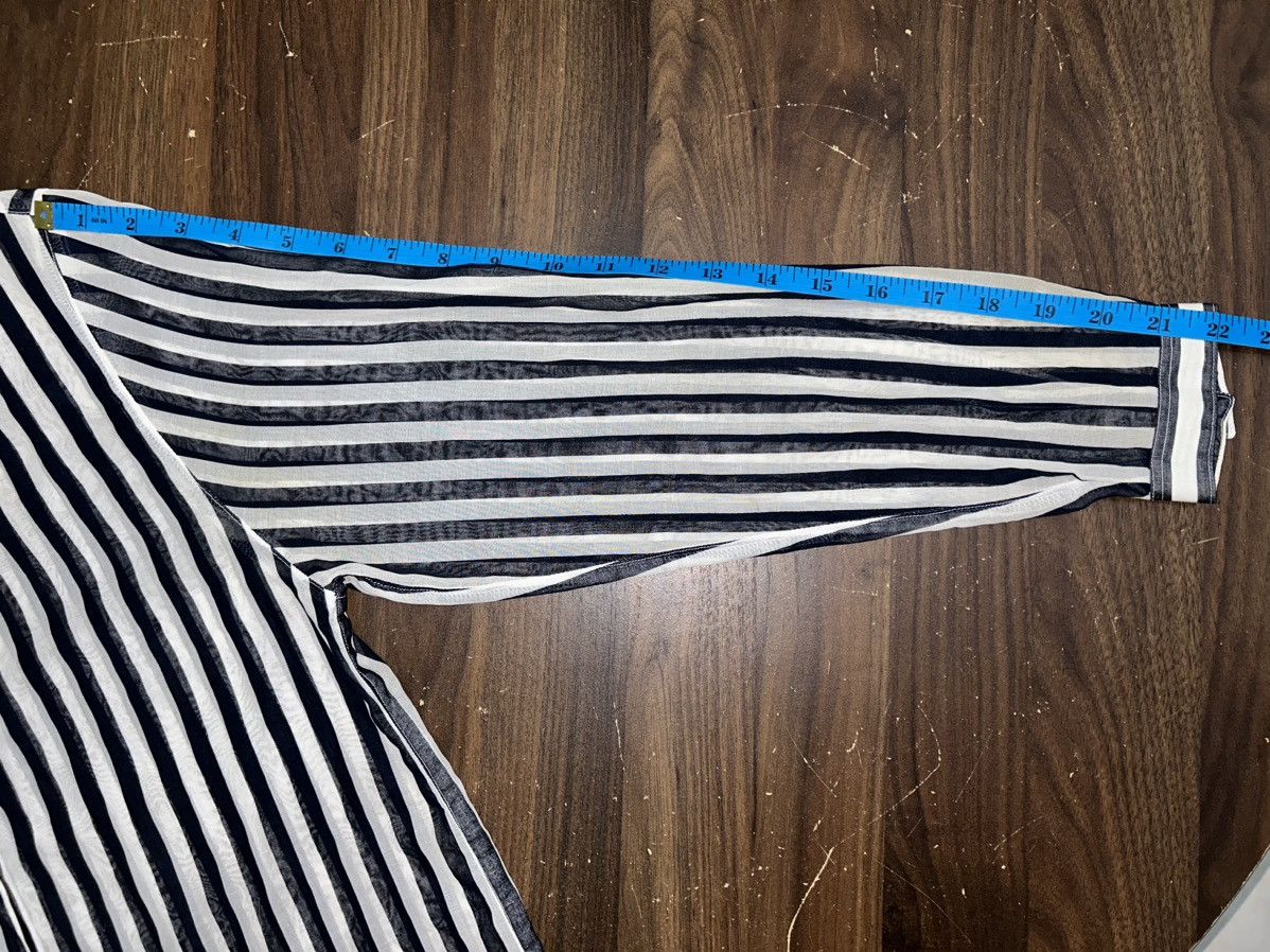 Celine Celine Gold Button Stripe Long Sleeve Size S / US 4 / IT 40 - 20 Thumbnail