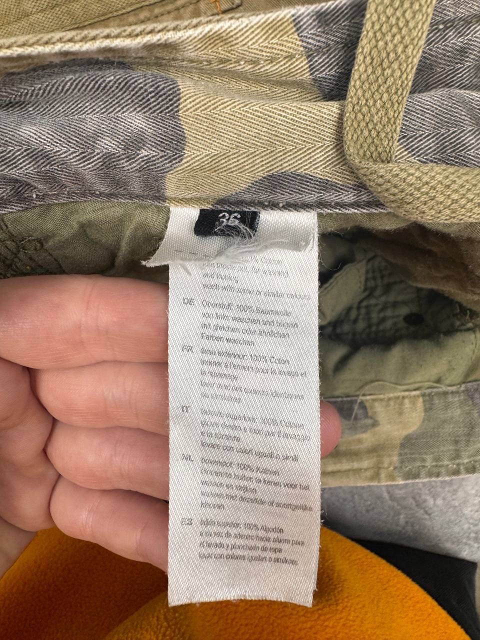 Alpha Industries Alpha Industries Men Cargo Pants Beige Military StyleVintage Size US 36 / EU 52 - 8 Thumbnail