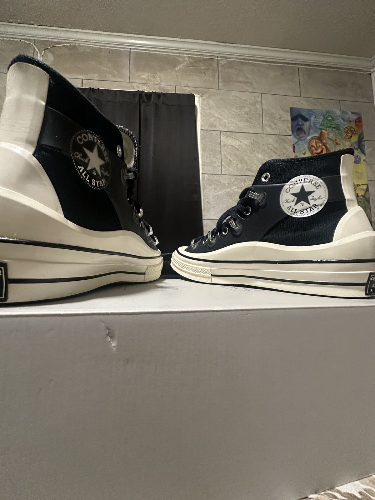 Converse × Kim Jones Kim Jones x Chuck 70 High ‘Black’ Size US 9.5 / EU 42-43 - 4 Thumbnail