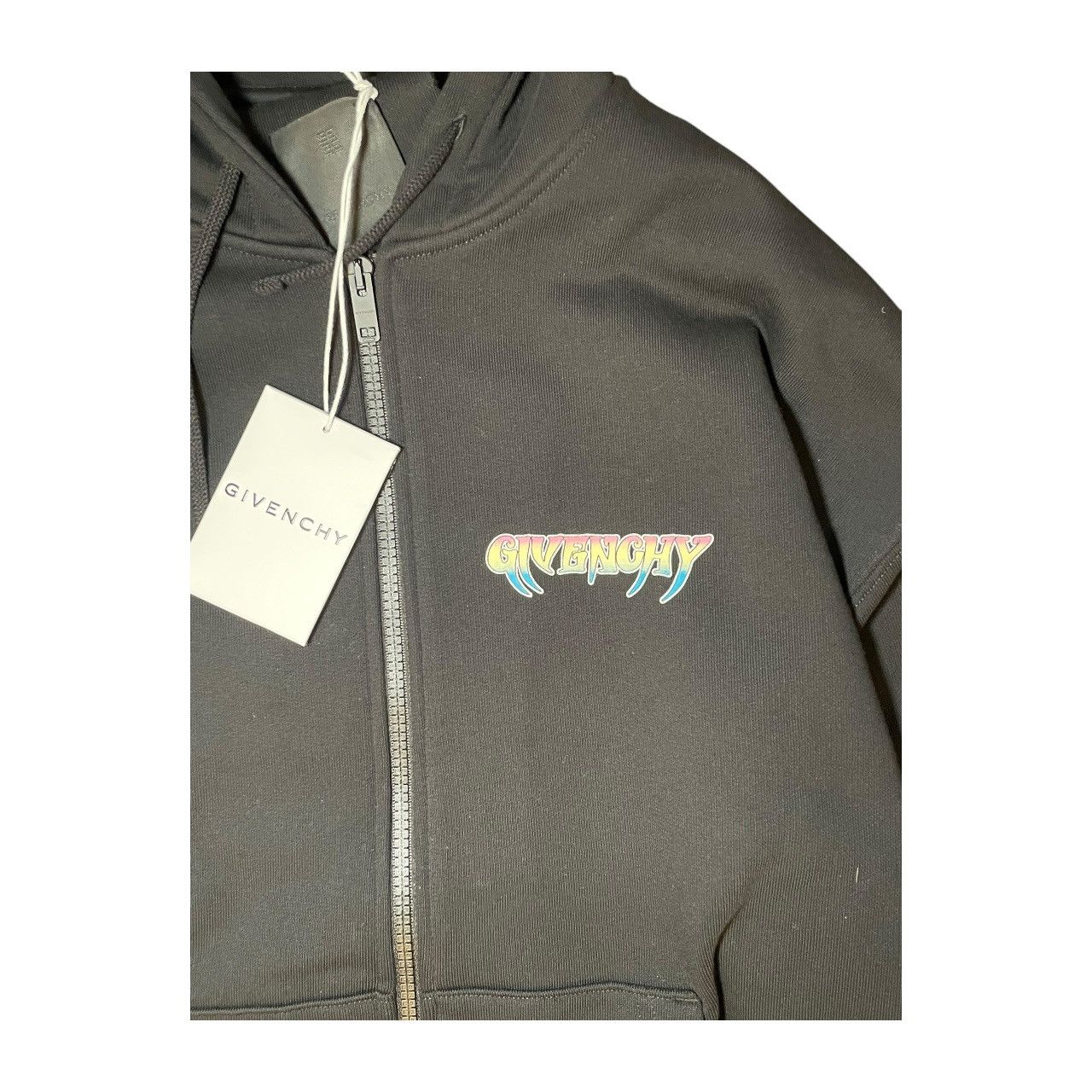 Givenchy NWT Givenchy World Tour Multi-Color Graphic Zip Hoodie Sz M Size US M / EU 48-50 / 2 - 3 Thumbnail