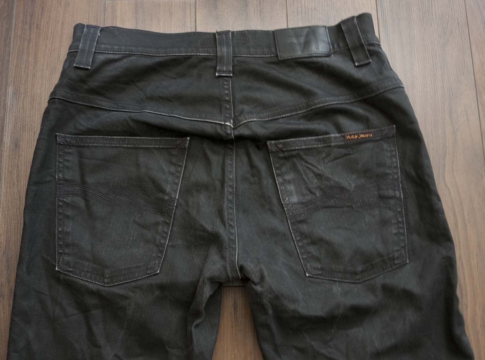 Nudie Jeans Nudie Jeans Thin Finn Dry Black Coated Size 31x32.5 Size US 31 - 4 Thumbnail
