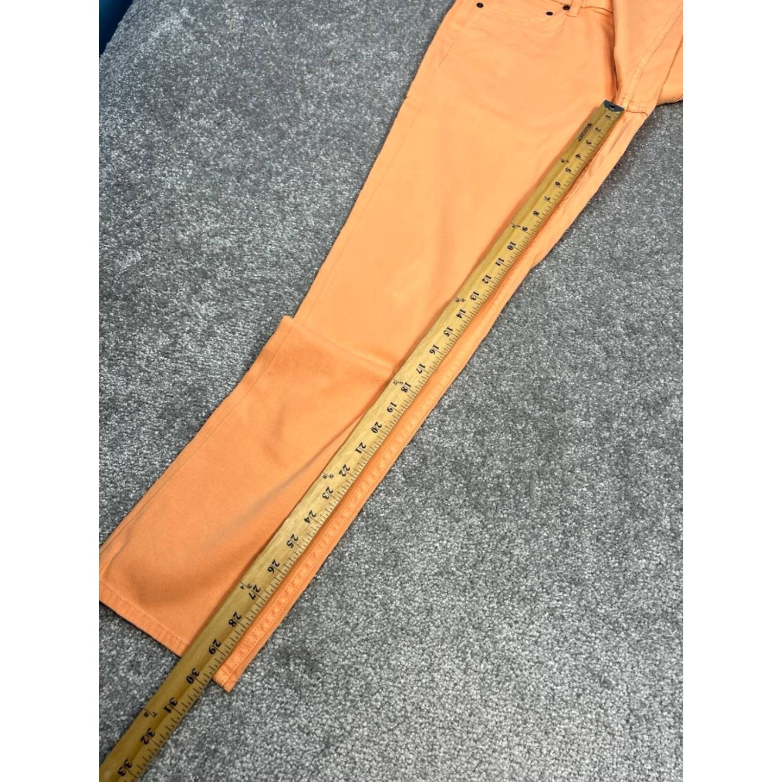 Vineyard Vines Vineyard Vines Broken Twill 5 Pocket Pants Men 31 Orange Cotton Stretch Straight Size US 31 - 5 Thumbnail