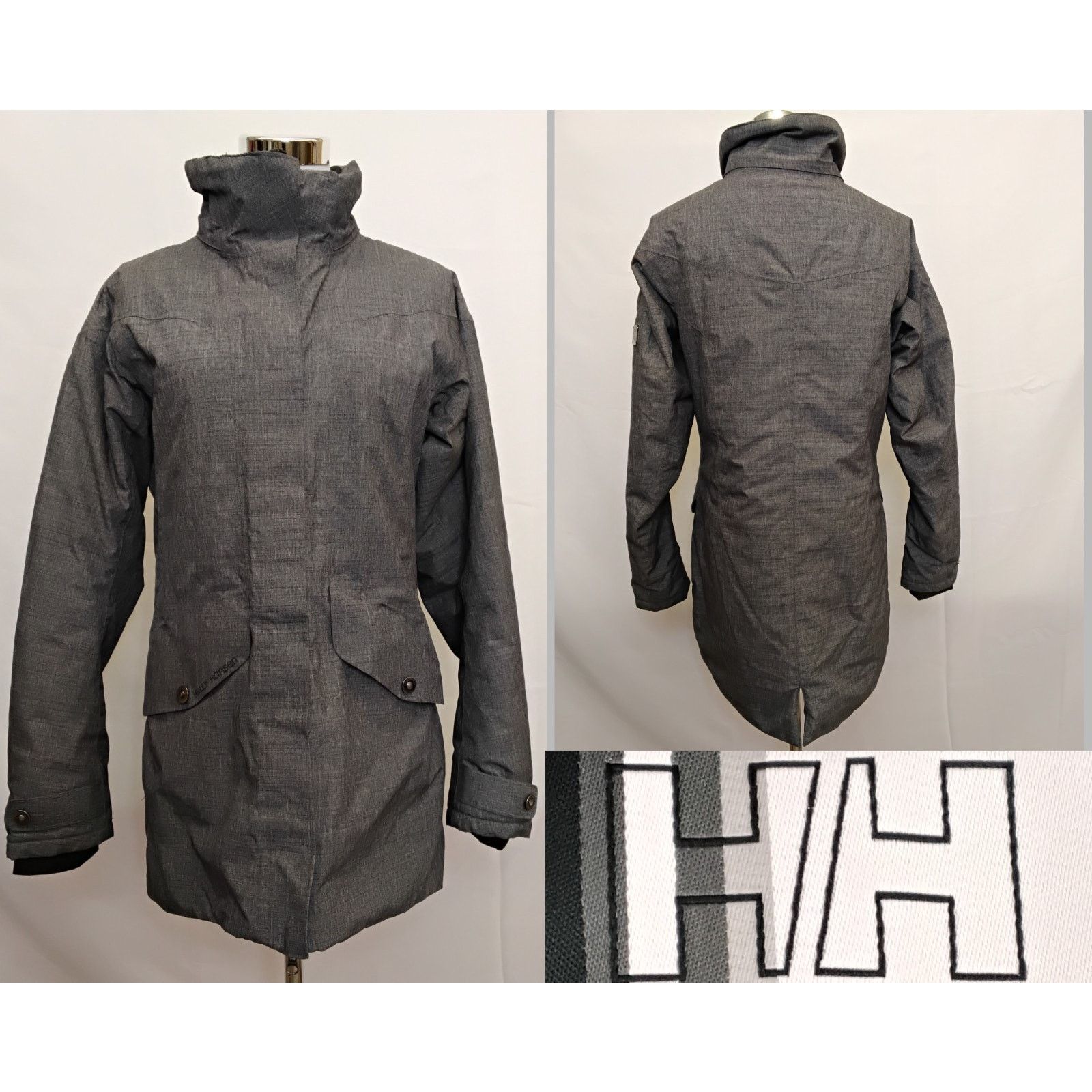 Helly Hansen Helly Hansen Ski/Snowboard Jacket Women's M Gray Insulated Size M / US 6-8 / IT 42-44 - 1 Thumbnail