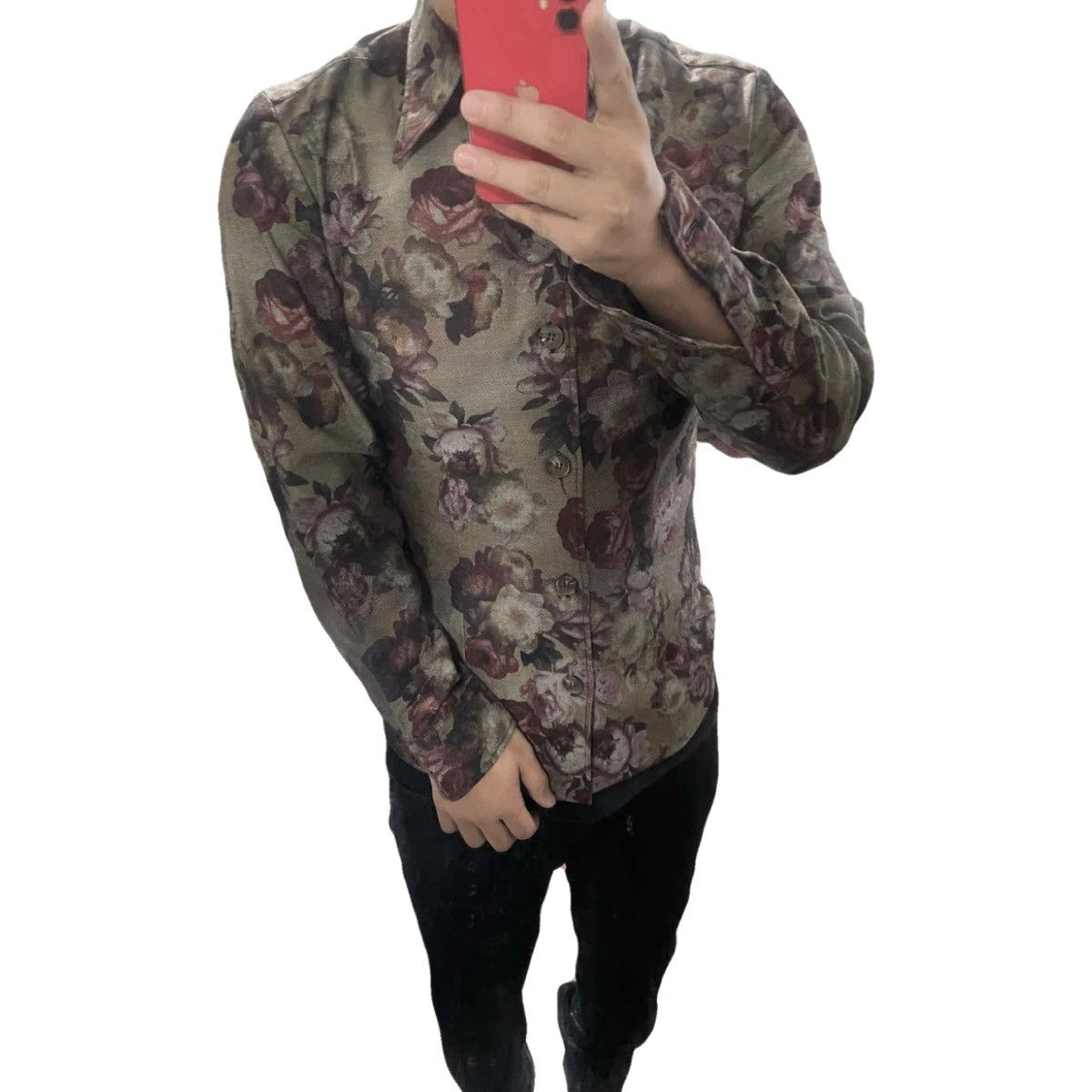 If Six Was Nine Tornado mart og floral all over shirts Vkei Japan style Size US S / EU 44-46 / 1 - 5 Thumbnail