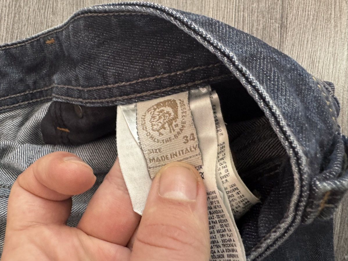 Diesel Y2K Vintage Diesel Navy Jeans made in Italy Size US 34 / EU 50 - 8 Thumbnail