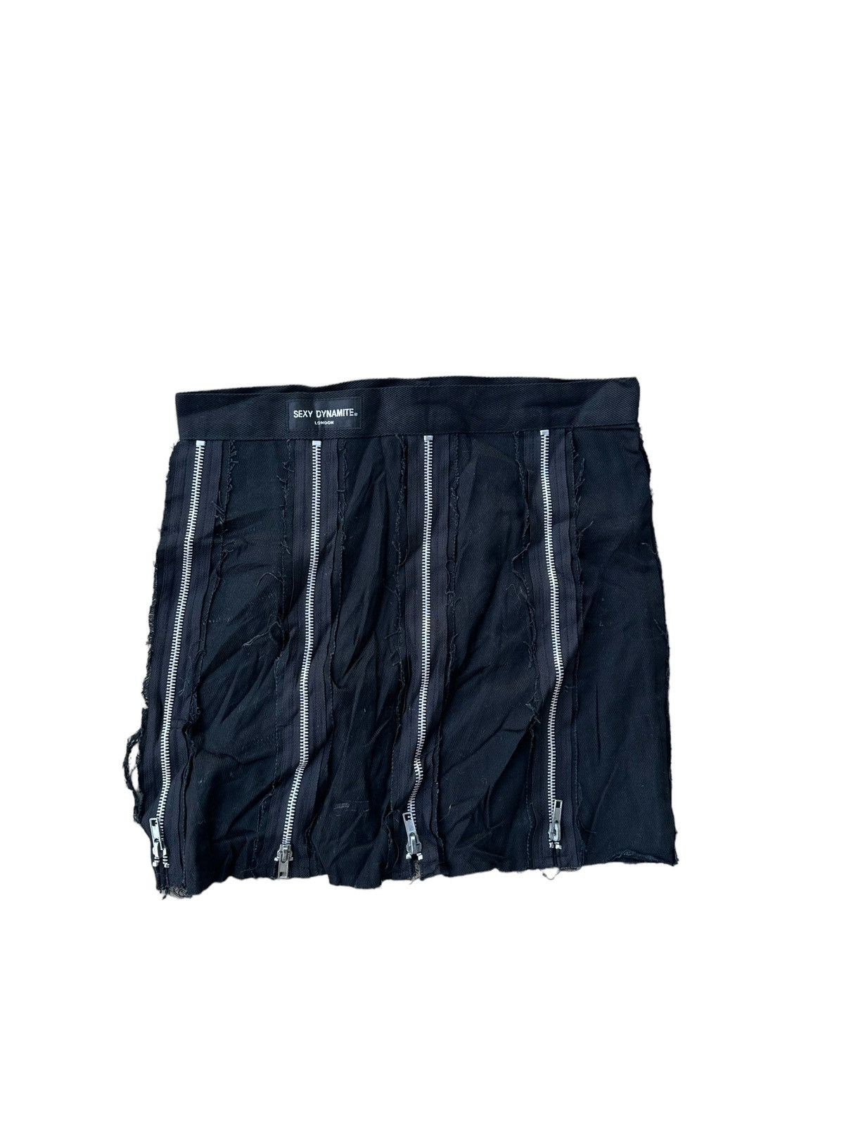 Seditionaries Sexy dynamite London multizipper skirts Size 26" / US 2 / IT 38 - 6 Thumbnail