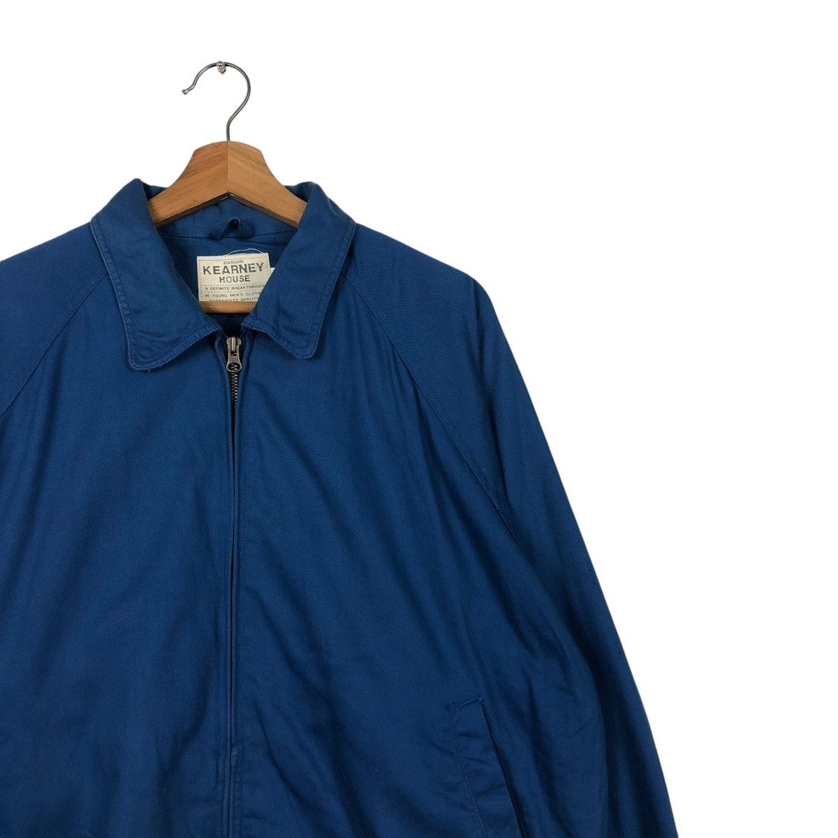 Japanese Brand 🔥VINTAGE BOMBER JACKET BIKER KEARNEY HOUSE ISSEY MIYAKE Size US L / EU 52-54 / 3 - 8 Thumbnail