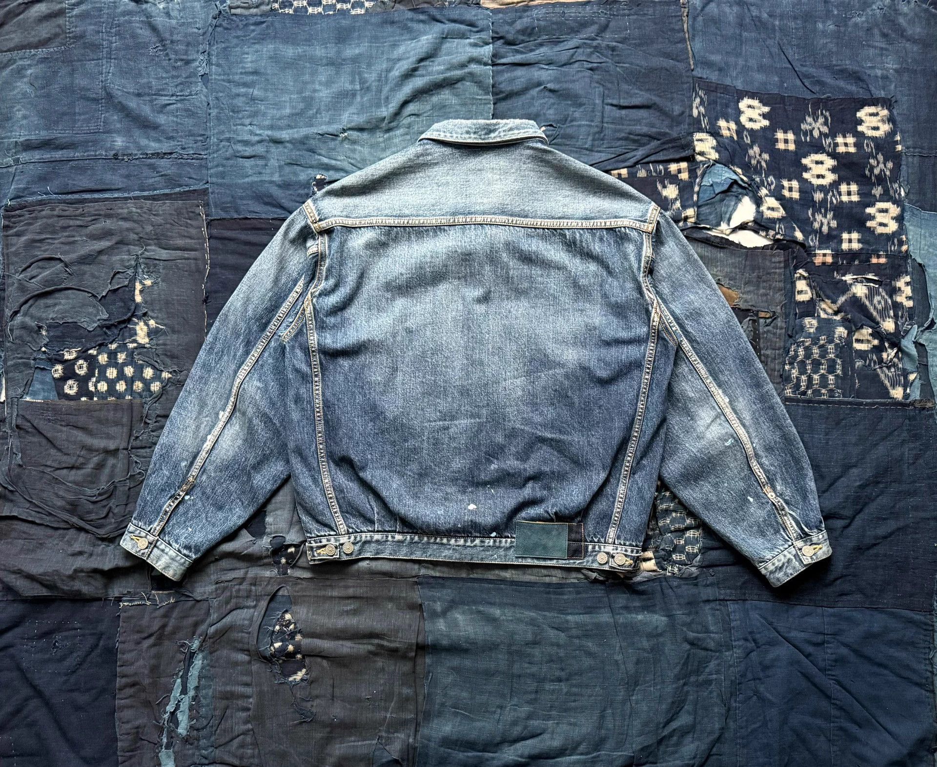 Visvim VISVIM 23SS SS 101XX DMGD Denim Jacket - Size 3 Size US L / EU 52-54 / 3 - 3 Thumbnail