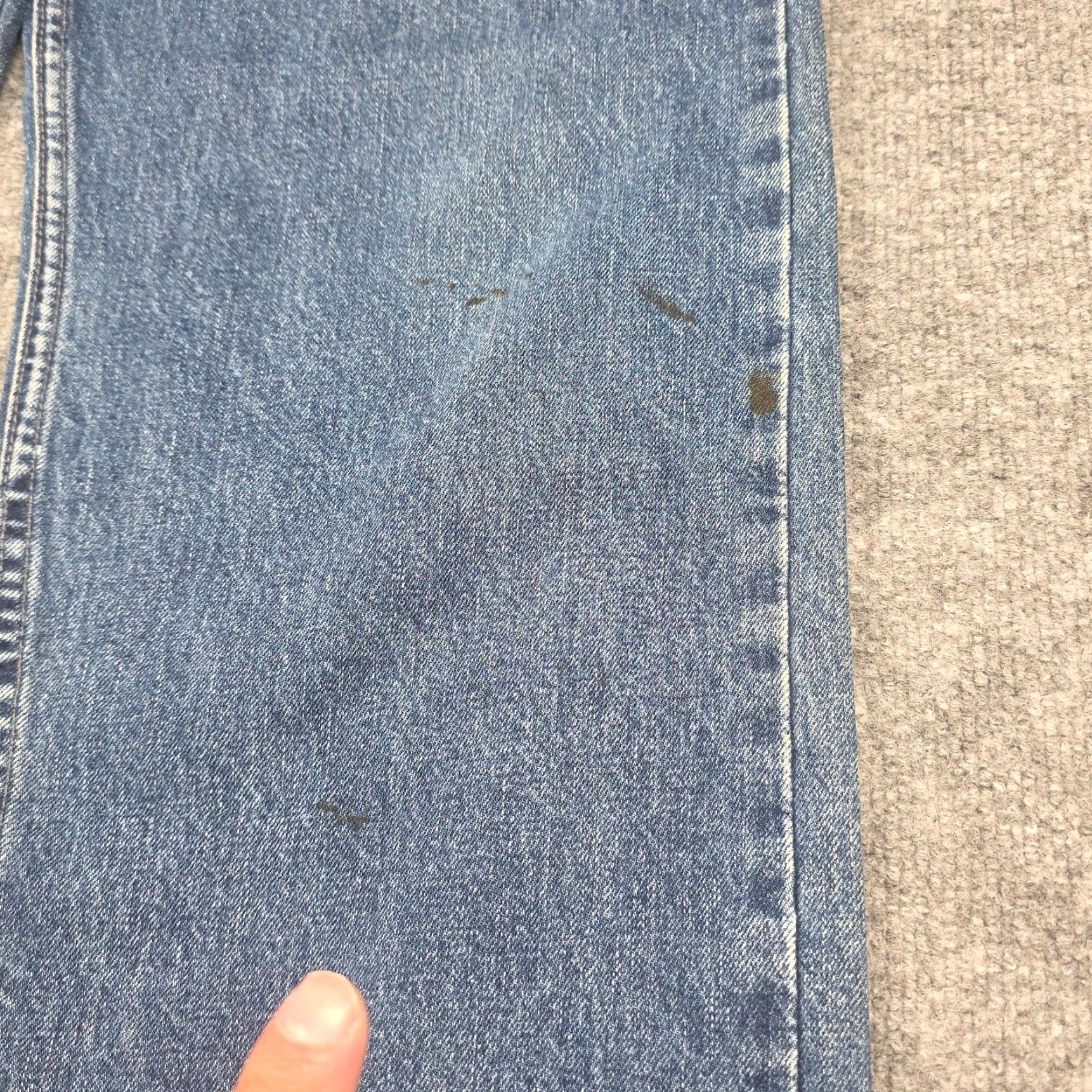 Levi's VINTAGE Levi's Silvertab Jeans Men 32 x 32 Blue Denim Loose Fit 90s Rock Logo USA Size US 32 / EU 48 - 7 Thumbnail