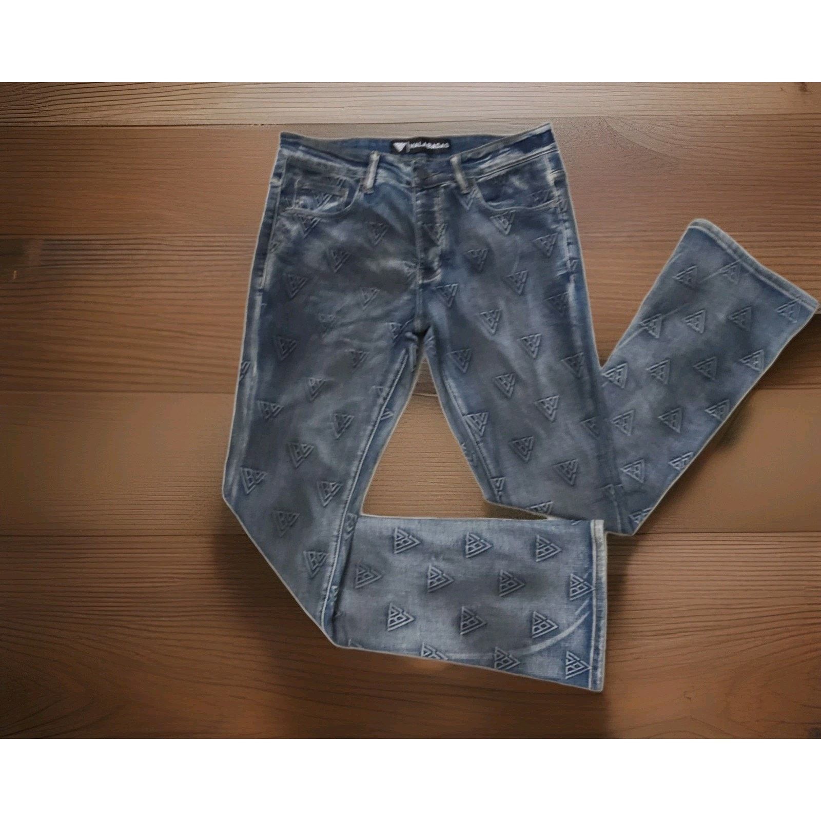 Valabasas Valabasas Tagged Stacked Denim Flare In Dirty Vintage 32 Size US 32 / EU 48 - 8 Thumbnail